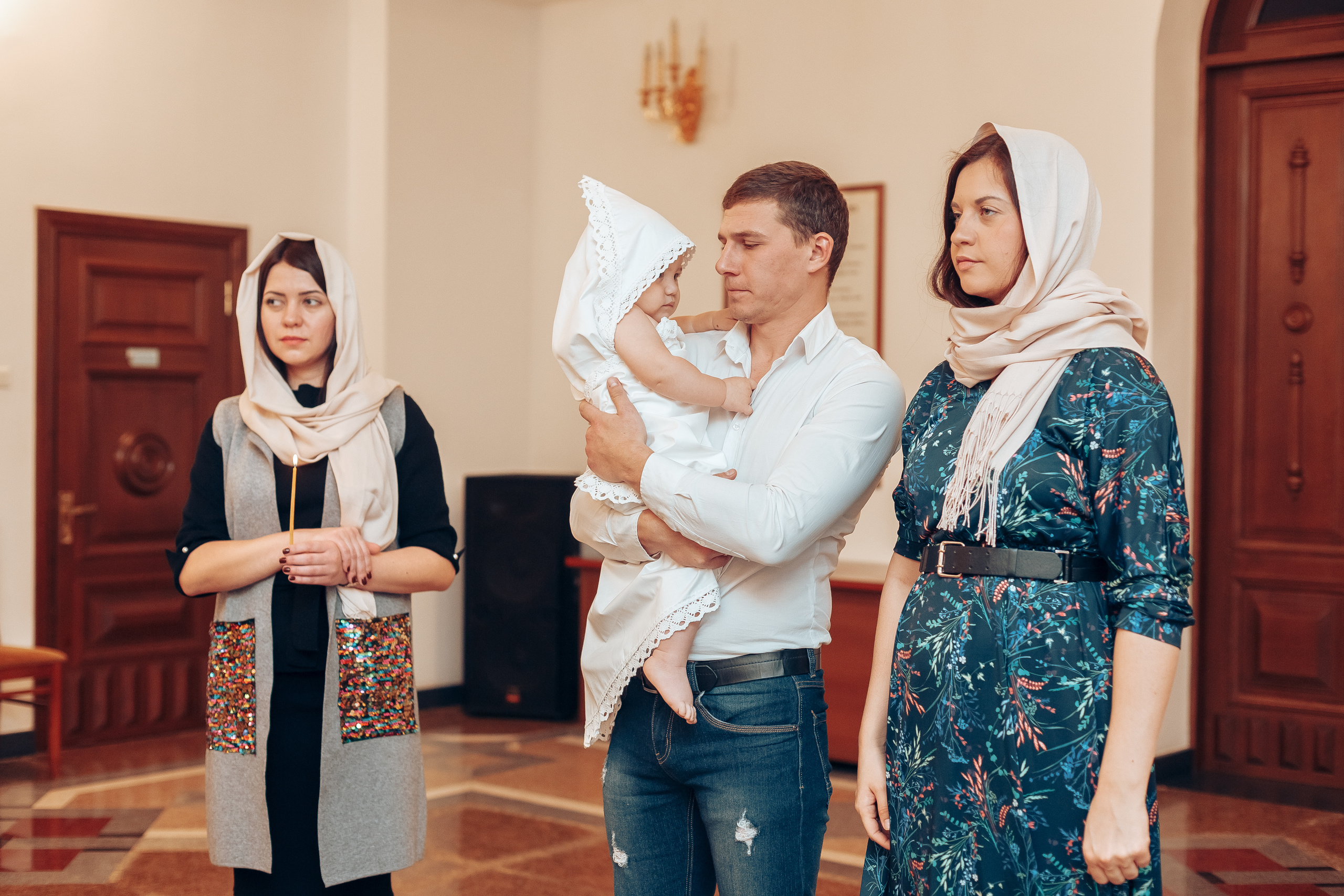 Крещение Елизаветы. Свадебный фотограф в Краснодаре Николай Крауз