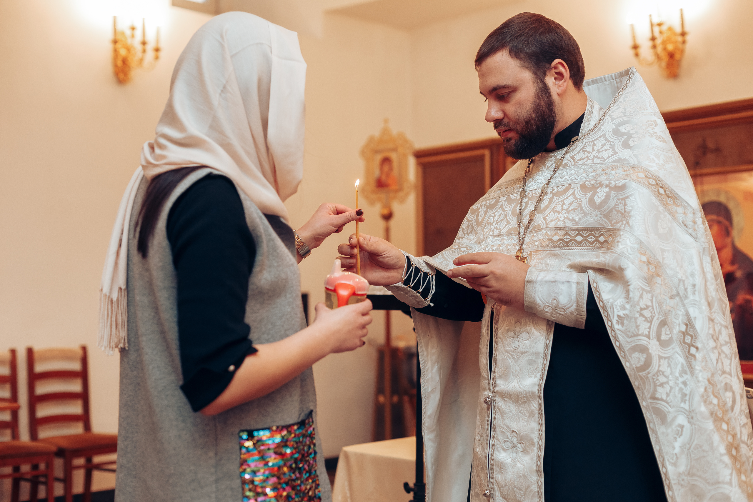 Крещение Елизаветы. Свадебный фотограф в Краснодаре Николай Крауз