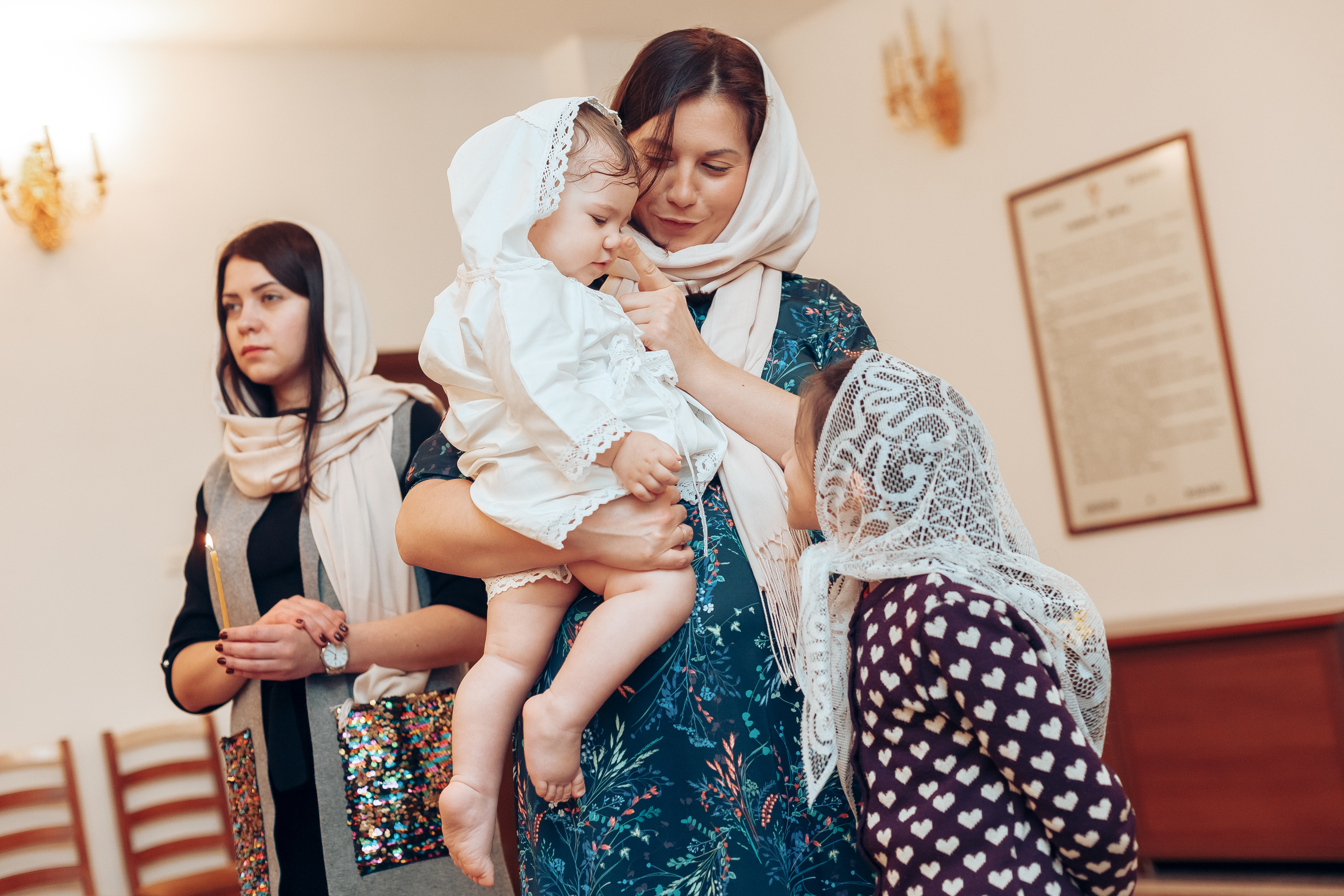 Крещение Елизаветы. Свадебный фотограф в Краснодаре Николай Крауз