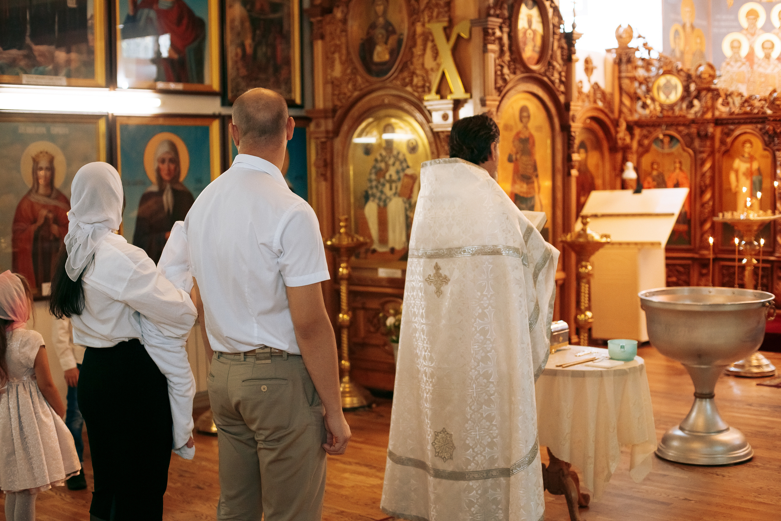 Крещение Лизы. Свадебный фотограф в Краснодаре Николай Крауз