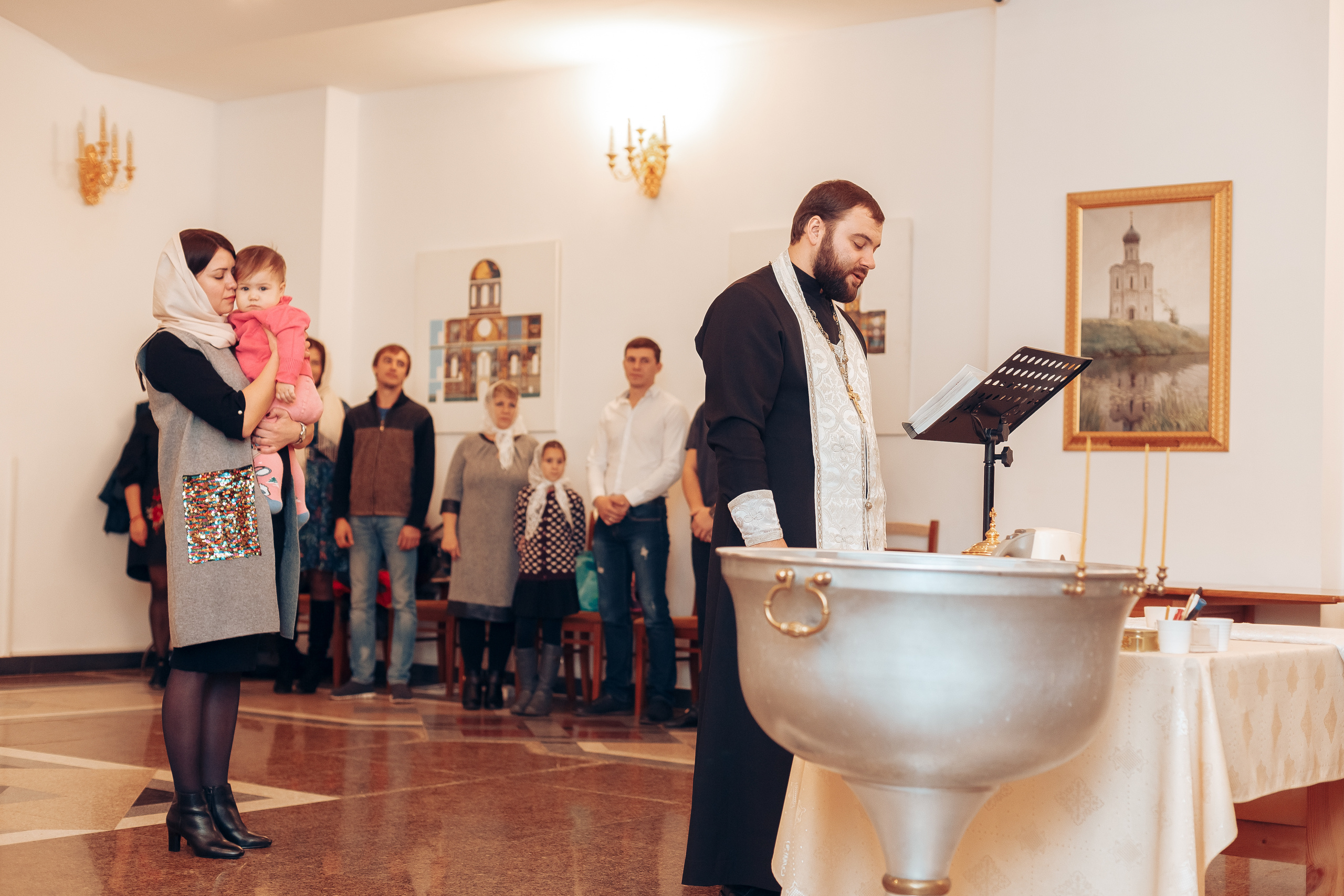 Крещение Елизаветы. Свадебный фотограф в Краснодаре Николай Крауз