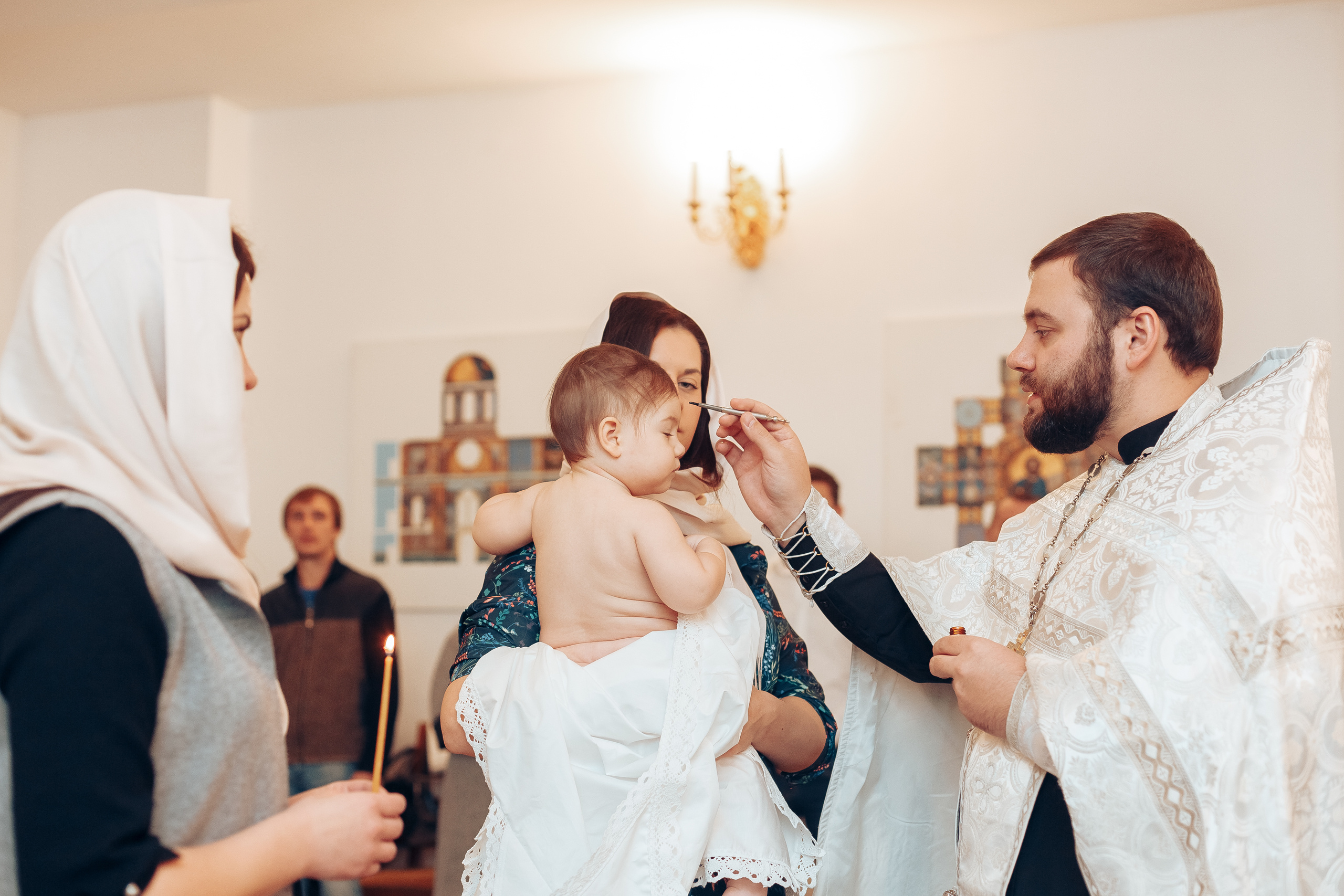 Крещение Елизаветы. Свадебный фотограф в Краснодаре Николай Крауз