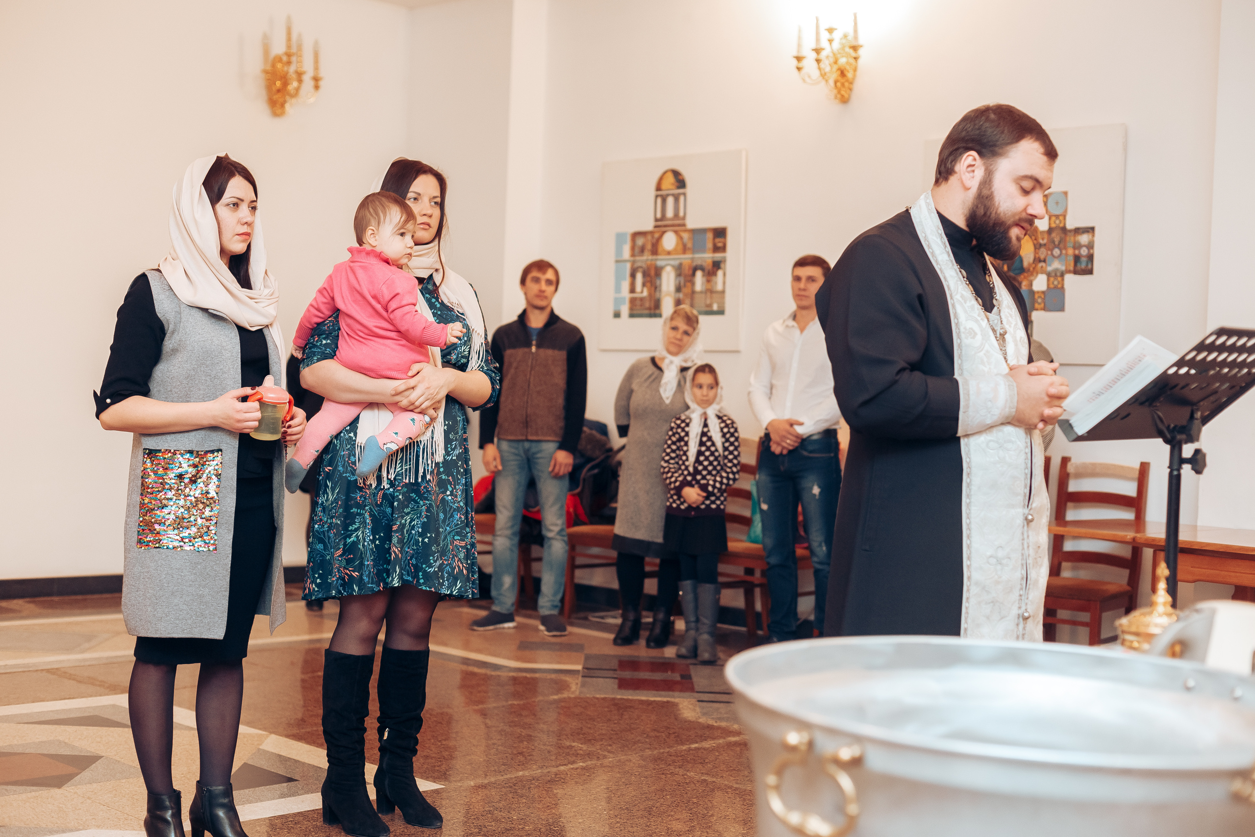 Крещение Елизаветы. Свадебный фотограф в Краснодаре Николай Крауз