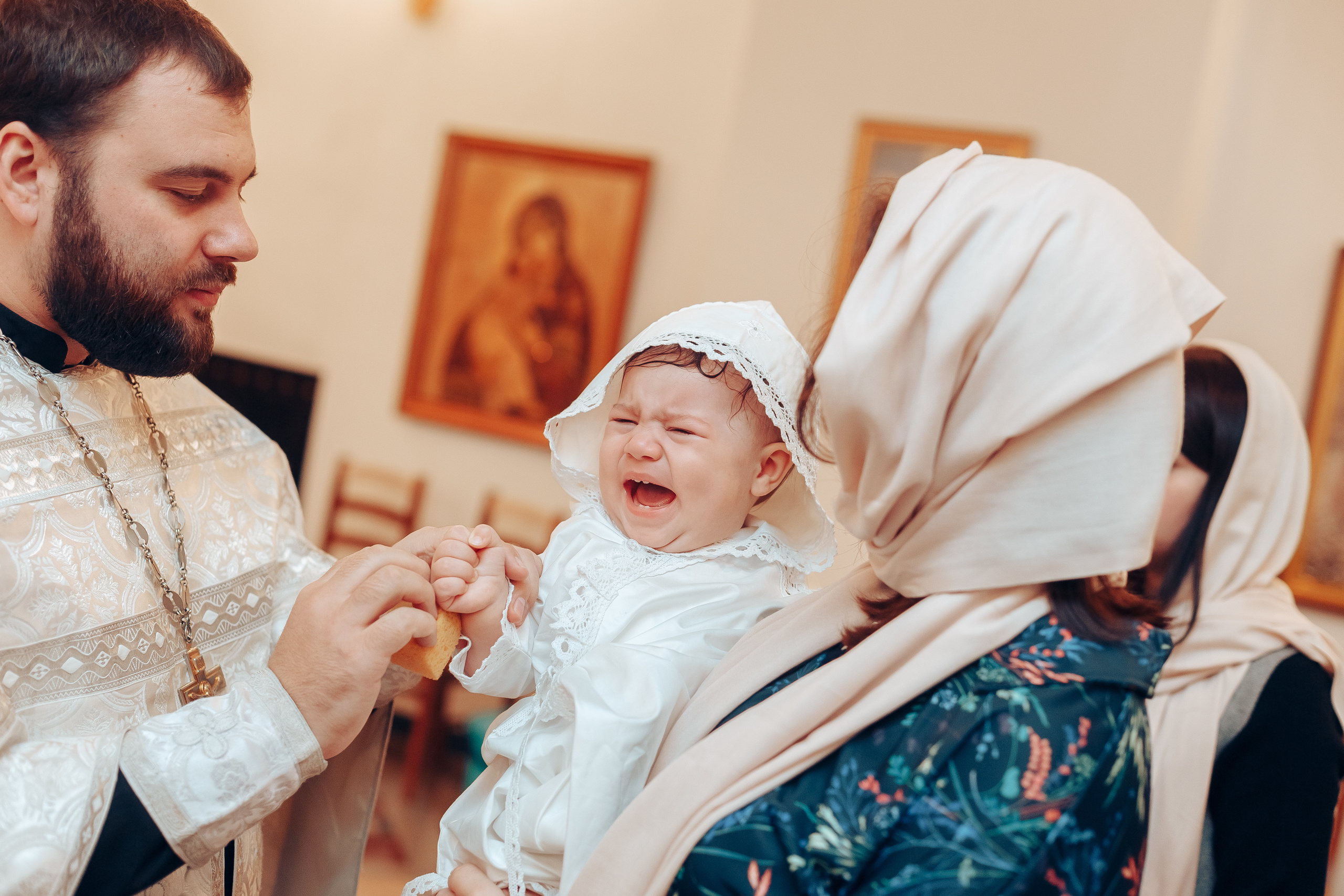 Крещение Елизаветы. Свадебный фотограф в Краснодаре Николай Крауз