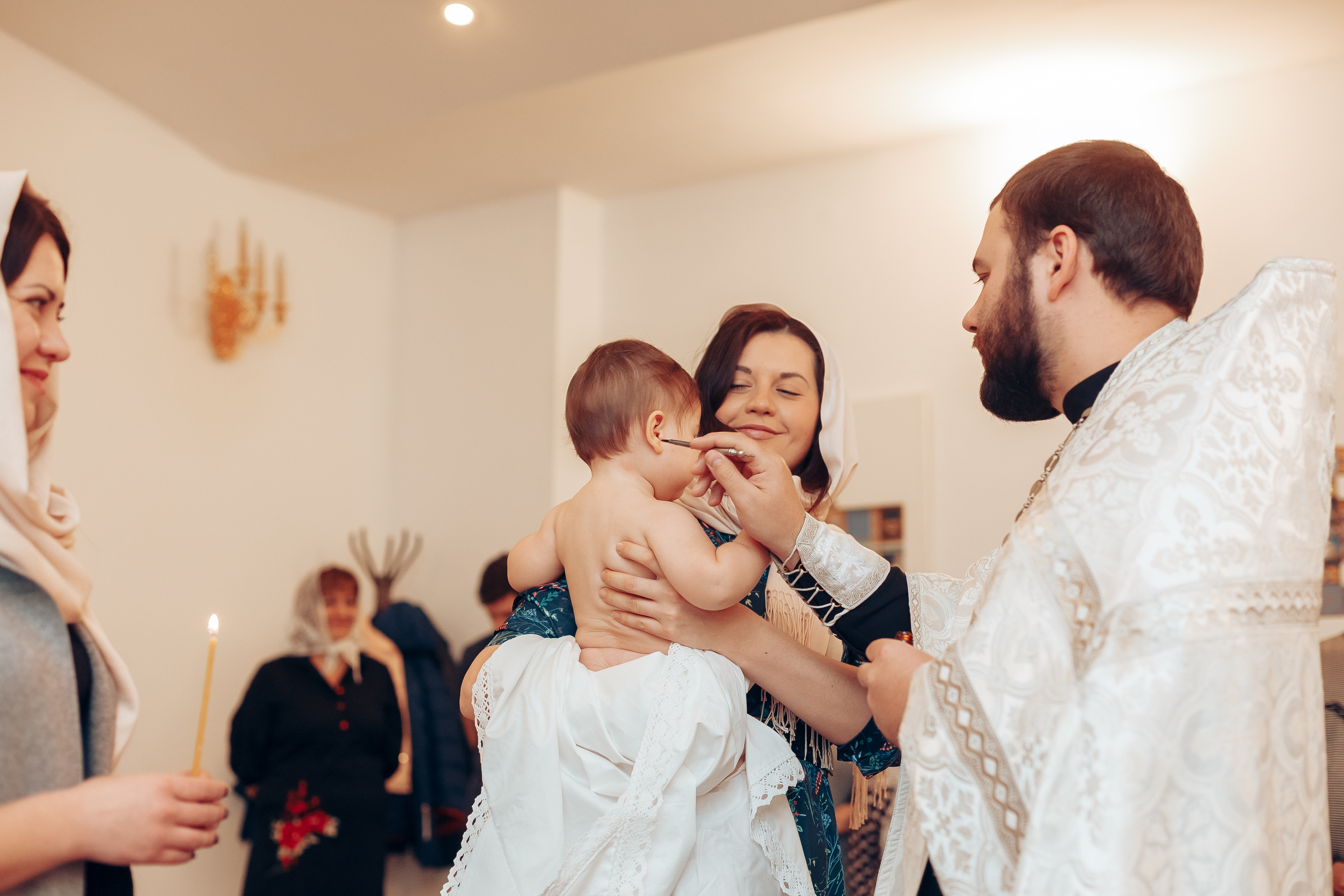 Крещение Елизаветы. Свадебный фотограф в Краснодаре Николай Крауз