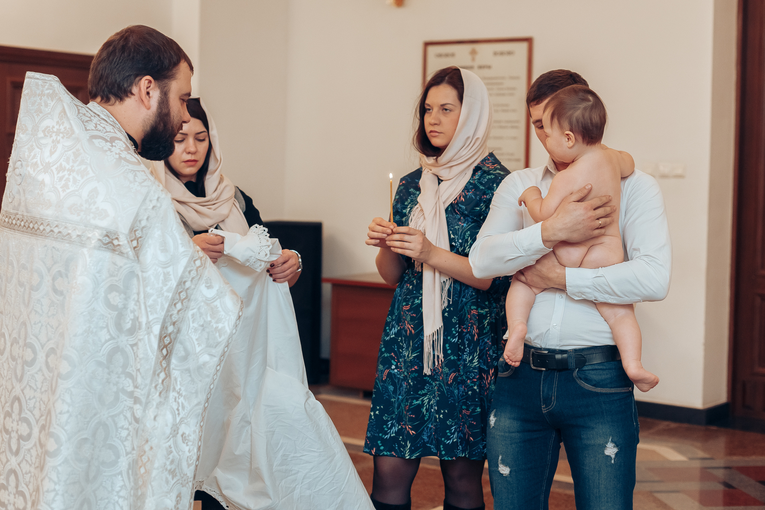 Крещение Елизаветы. Свадебный фотограф в Краснодаре Николай Крауз