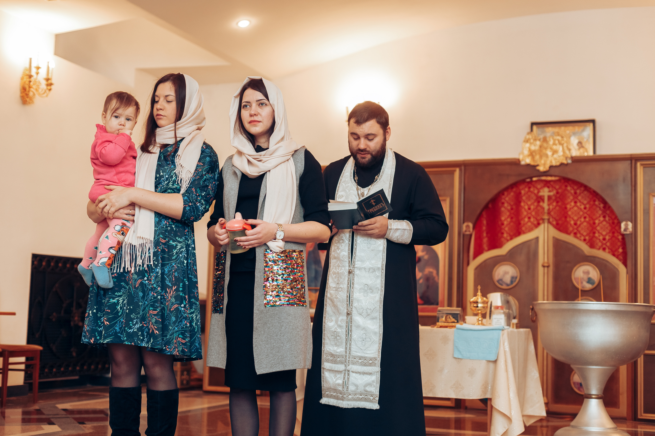 Крещение Елизаветы. Свадебный фотограф в Краснодаре Николай Крауз