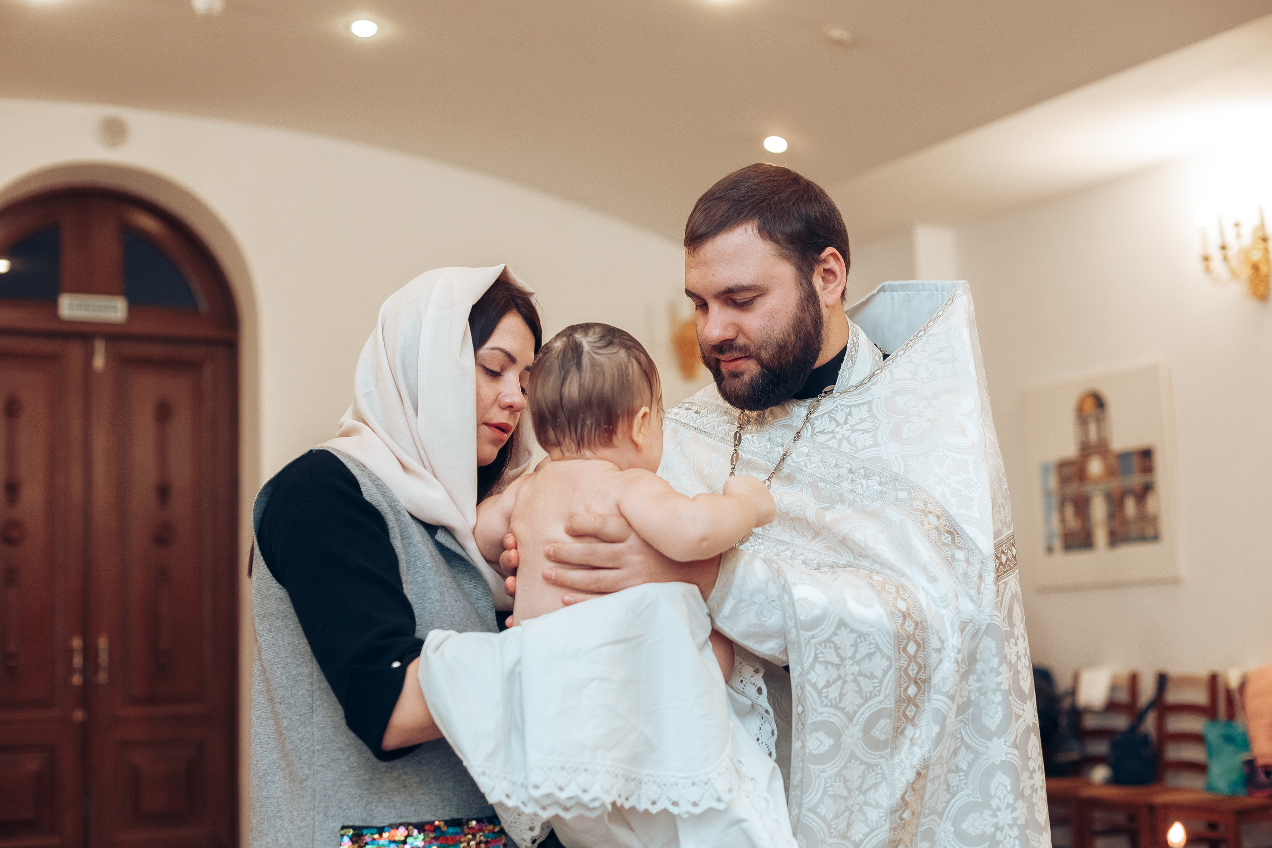 Крещение Елизаветы. Свадебный фотограф в Краснодаре Николай Крауз