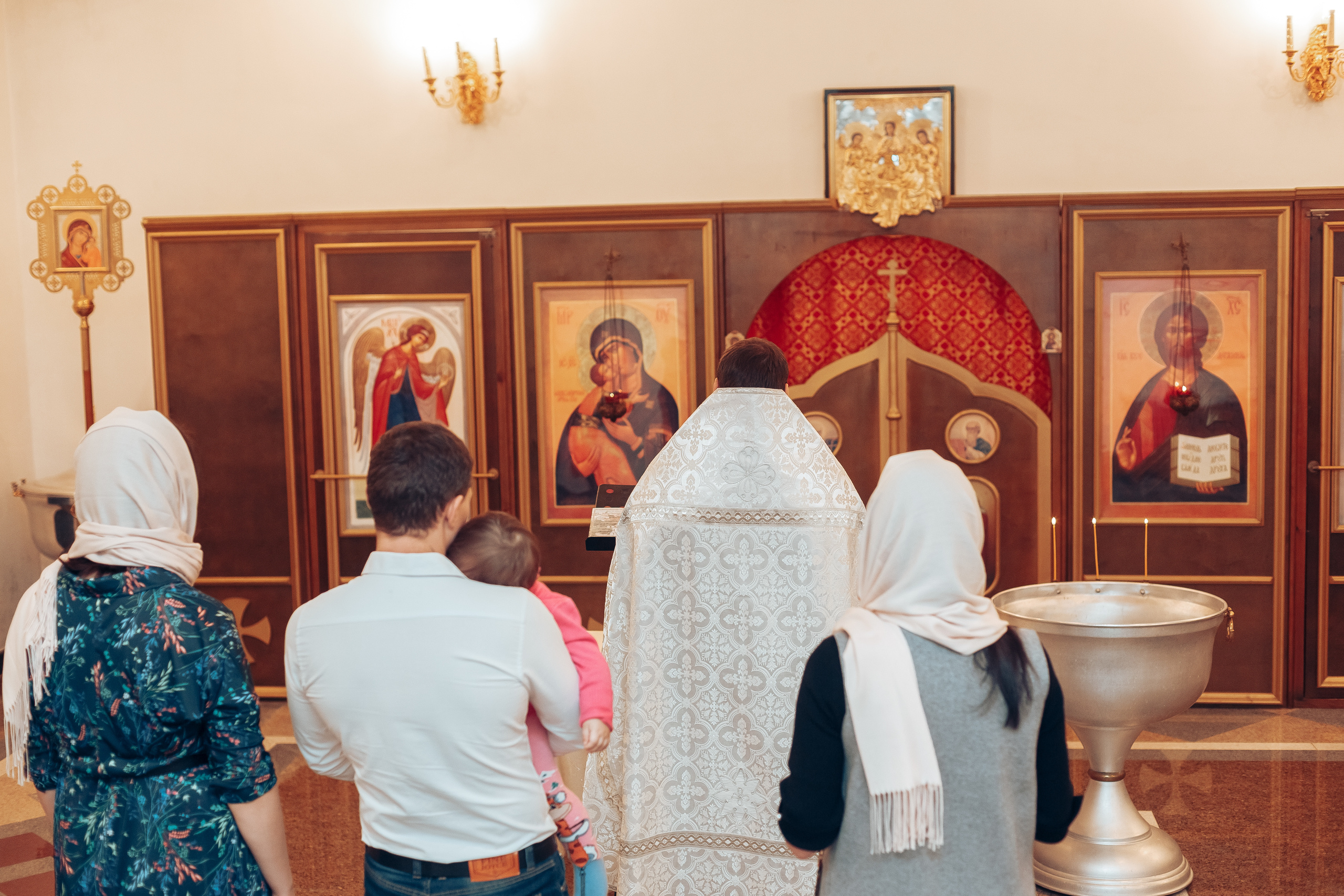 Крещение Елизаветы. Свадебный фотограф в Краснодаре Николай Крауз