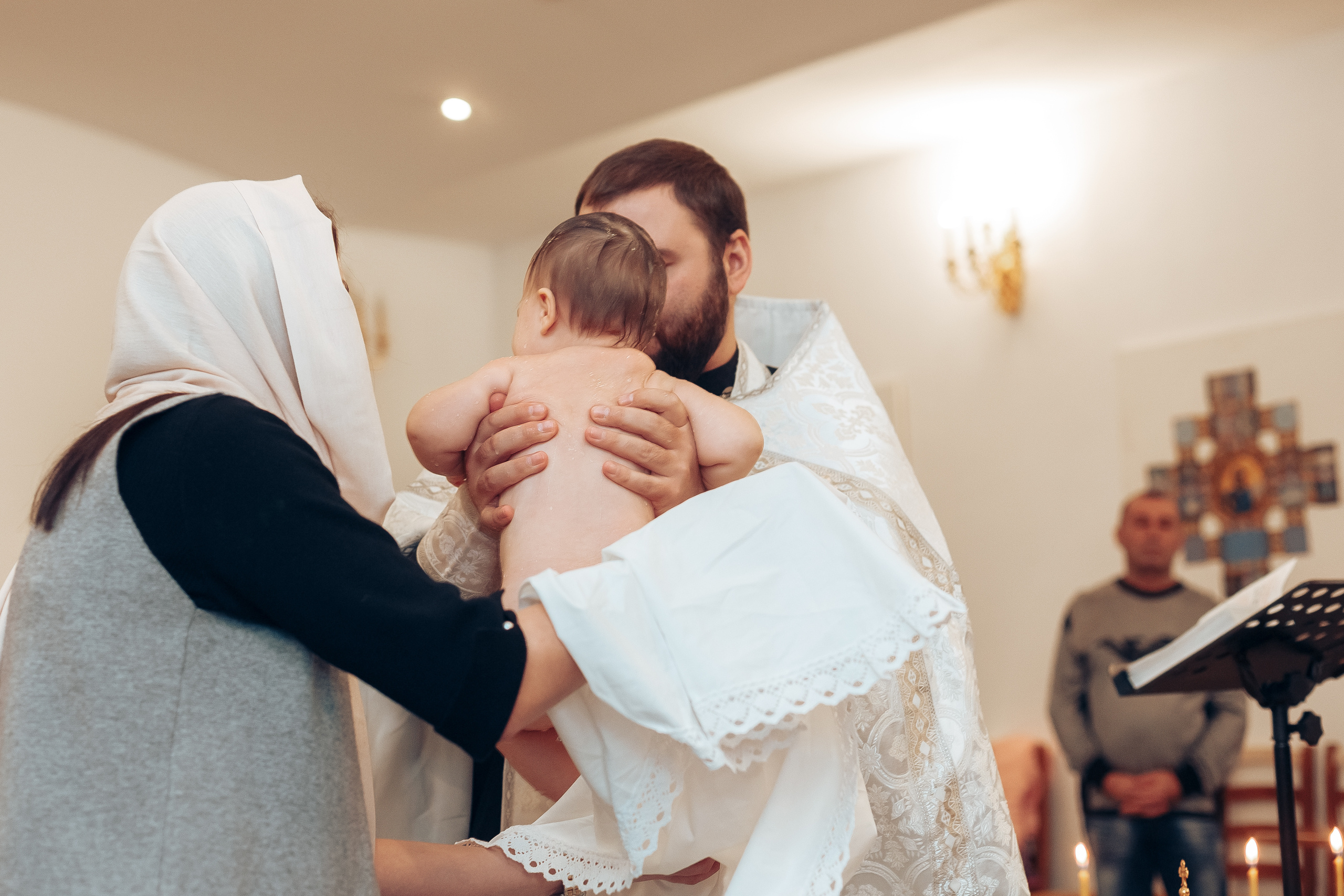Крещение Елизаветы. Свадебный фотограф в Краснодаре Николай Крауз