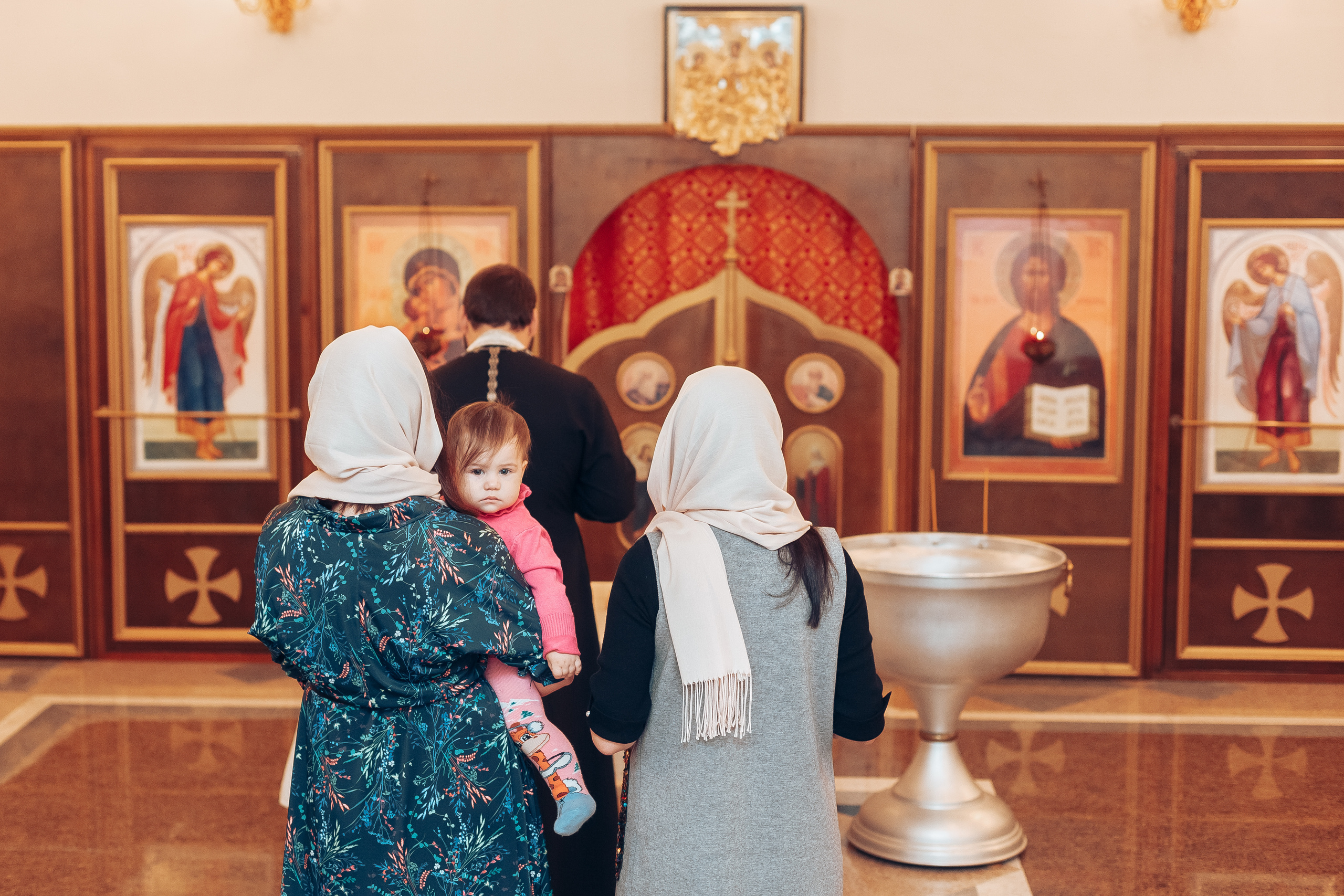 Крещение Елизаветы. Свадебный фотограф в Краснодаре Николай Крауз