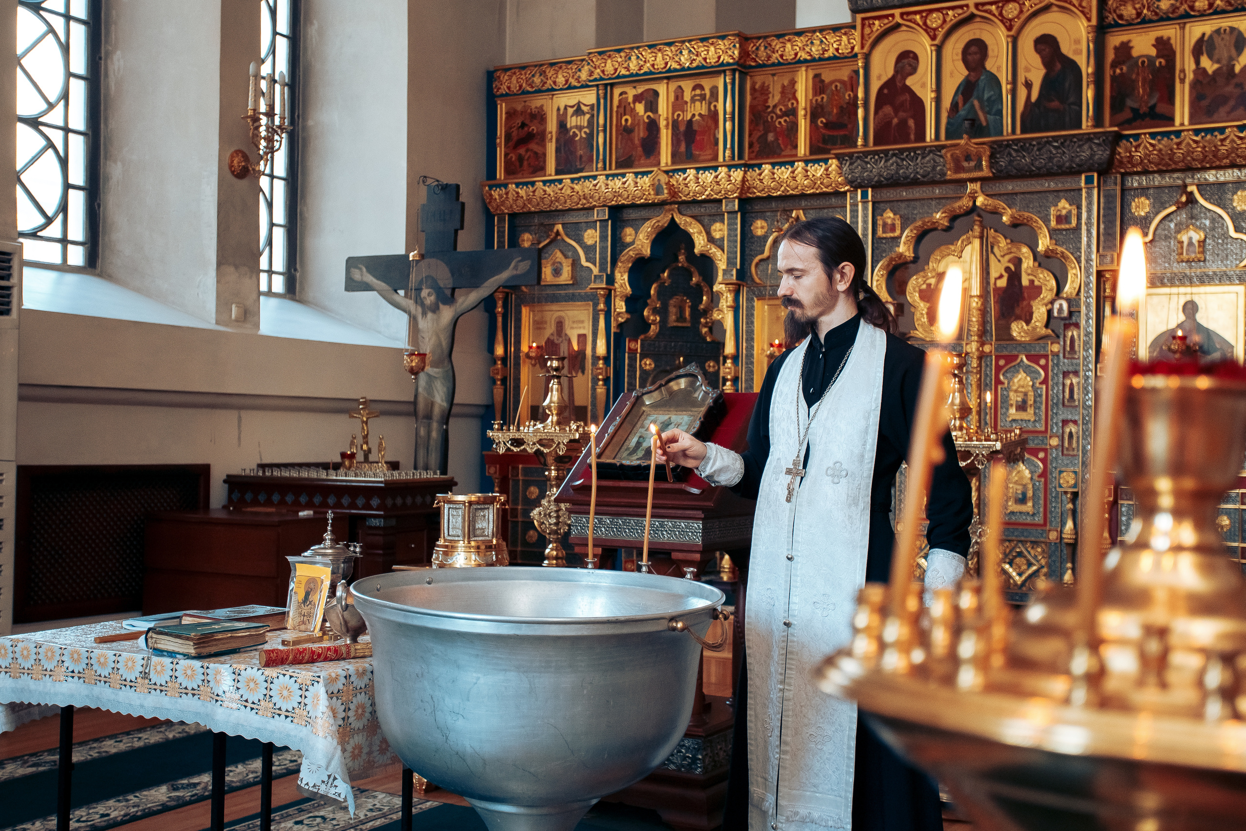 Крещение Кирилла. Свадебный фотограф в Краснодаре Николай Крауз