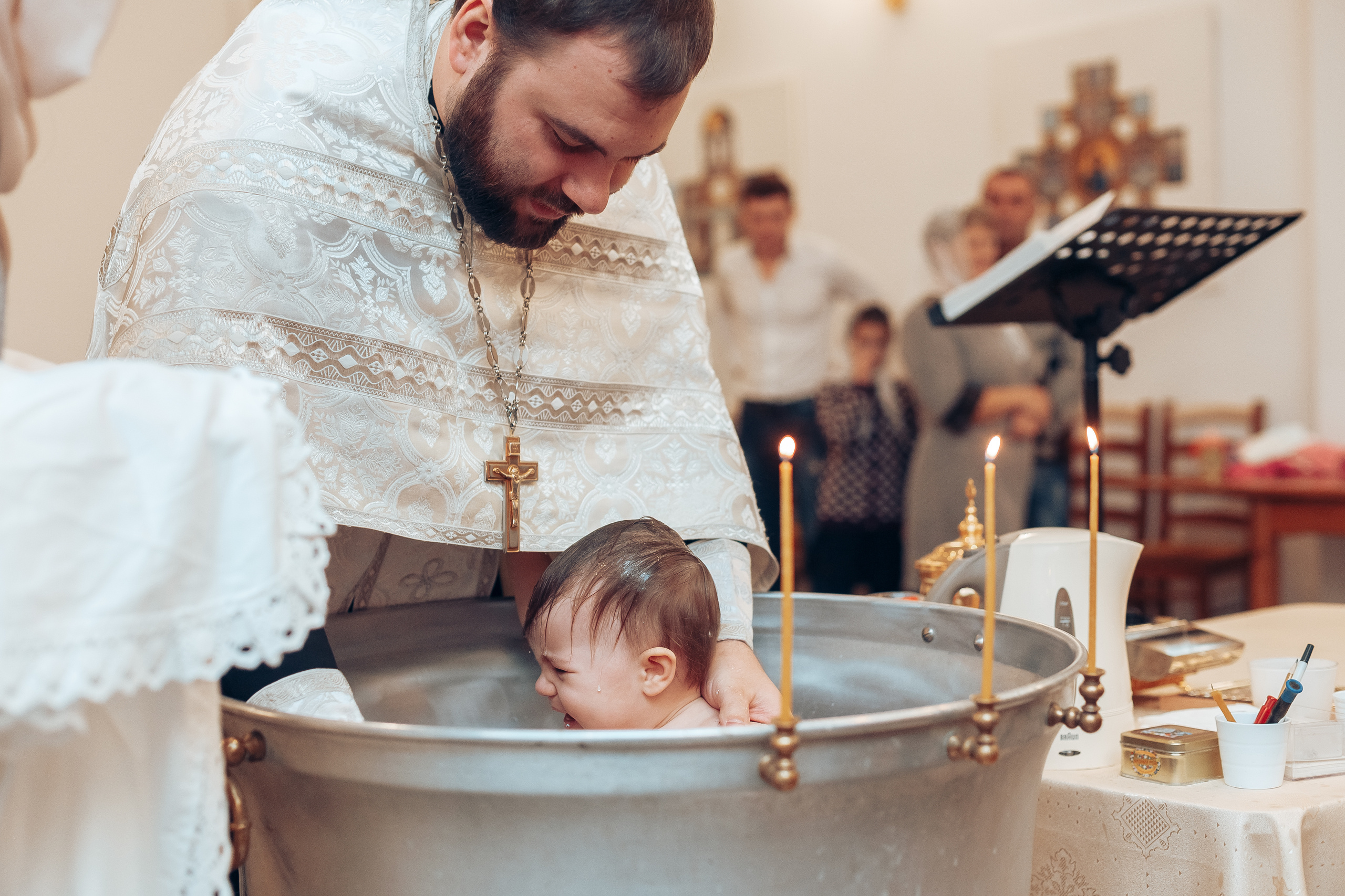 Крещение Елизаветы. Свадебный фотограф в Краснодаре Николай Крауз