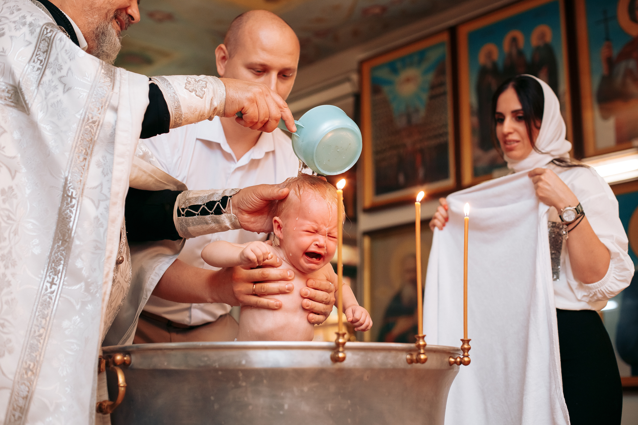 Крещение Лизы. Свадебный фотограф в Краснодаре Николай Крауз