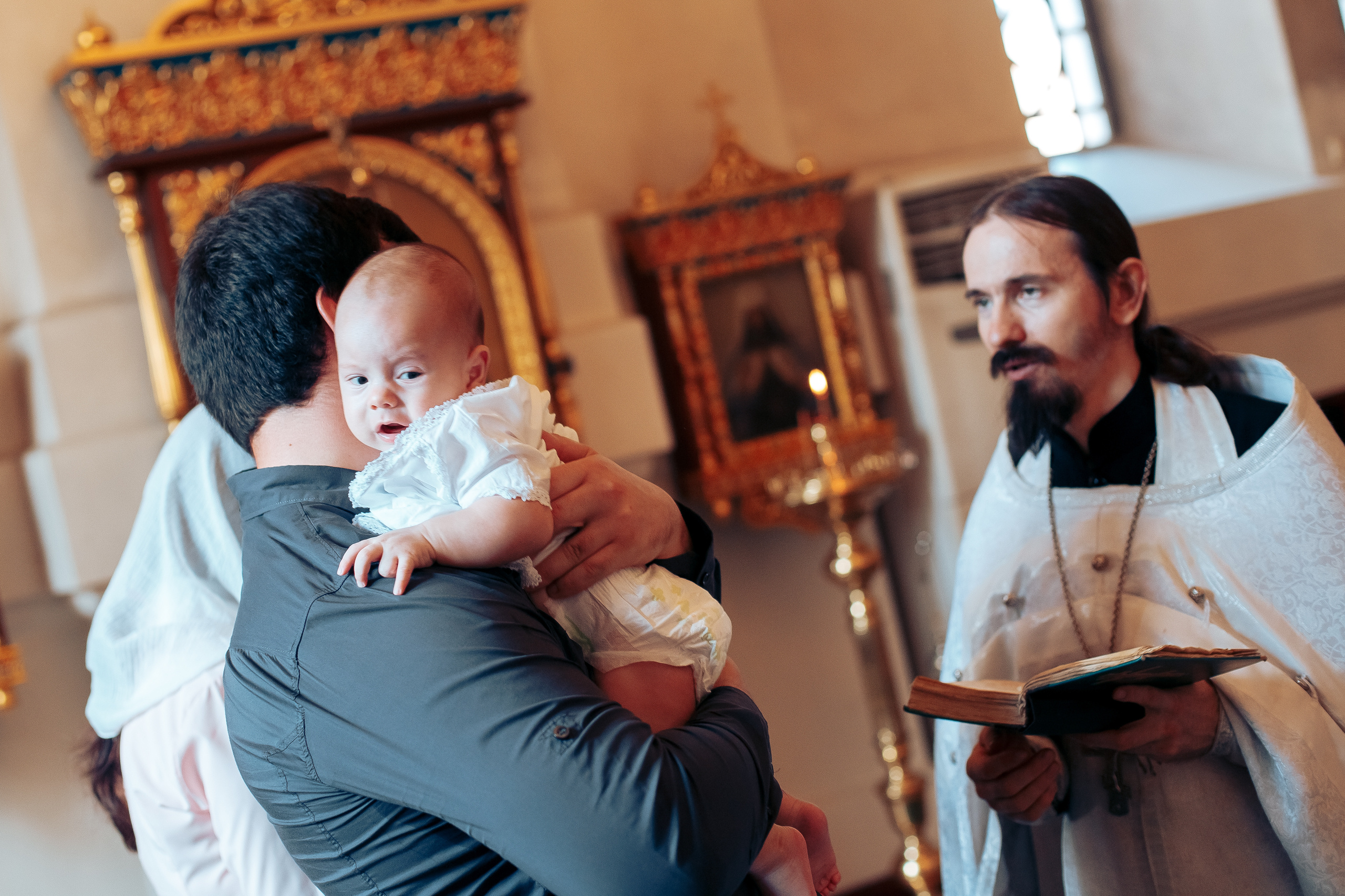 Крещение Кирилла. Свадебный фотограф в Краснодаре Николай Крауз