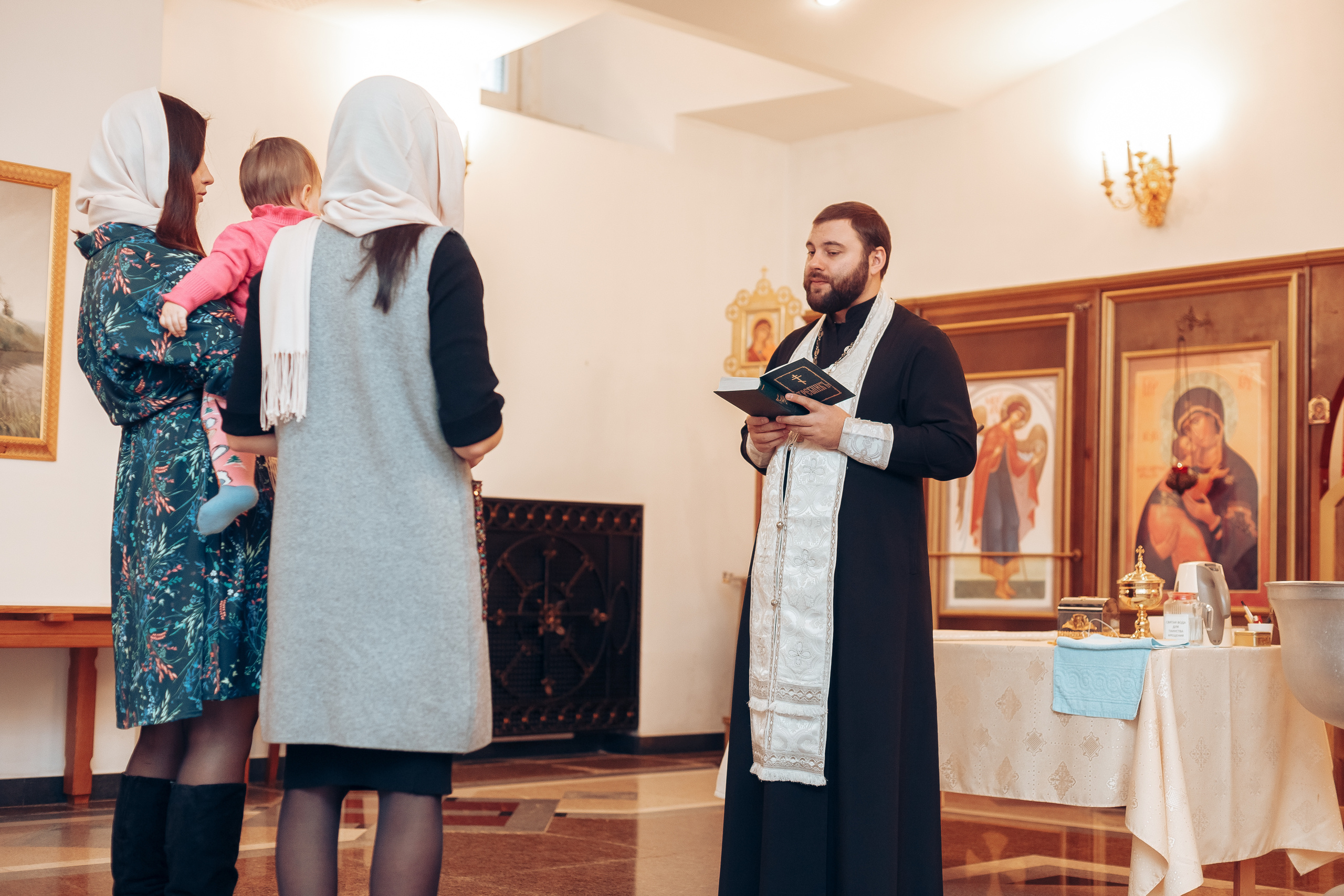 Крещение Елизаветы. Свадебный фотограф в Краснодаре Николай Крауз