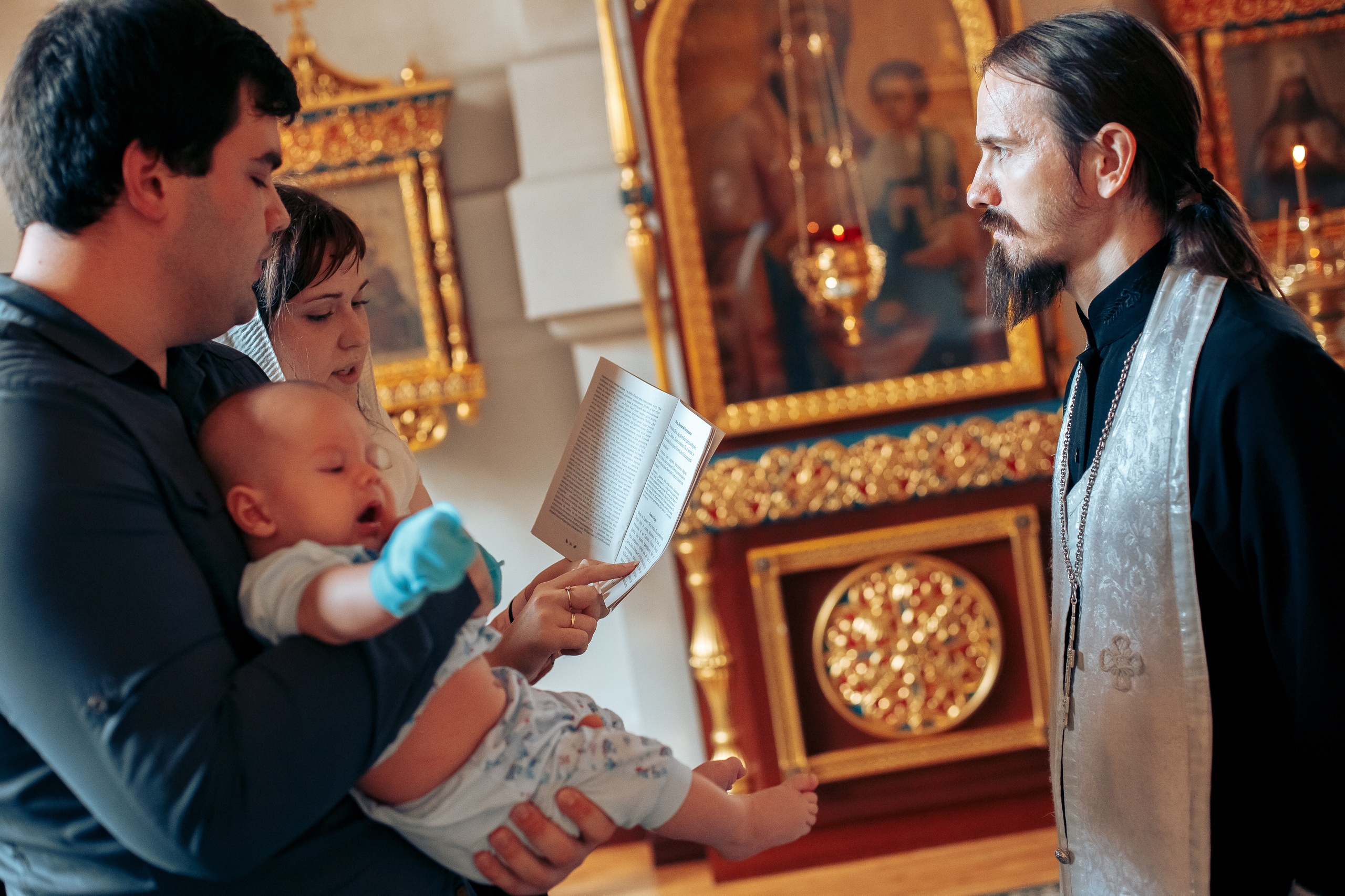 Крещение Кирилла. Свадебный фотограф в Краснодаре Николай Крауз