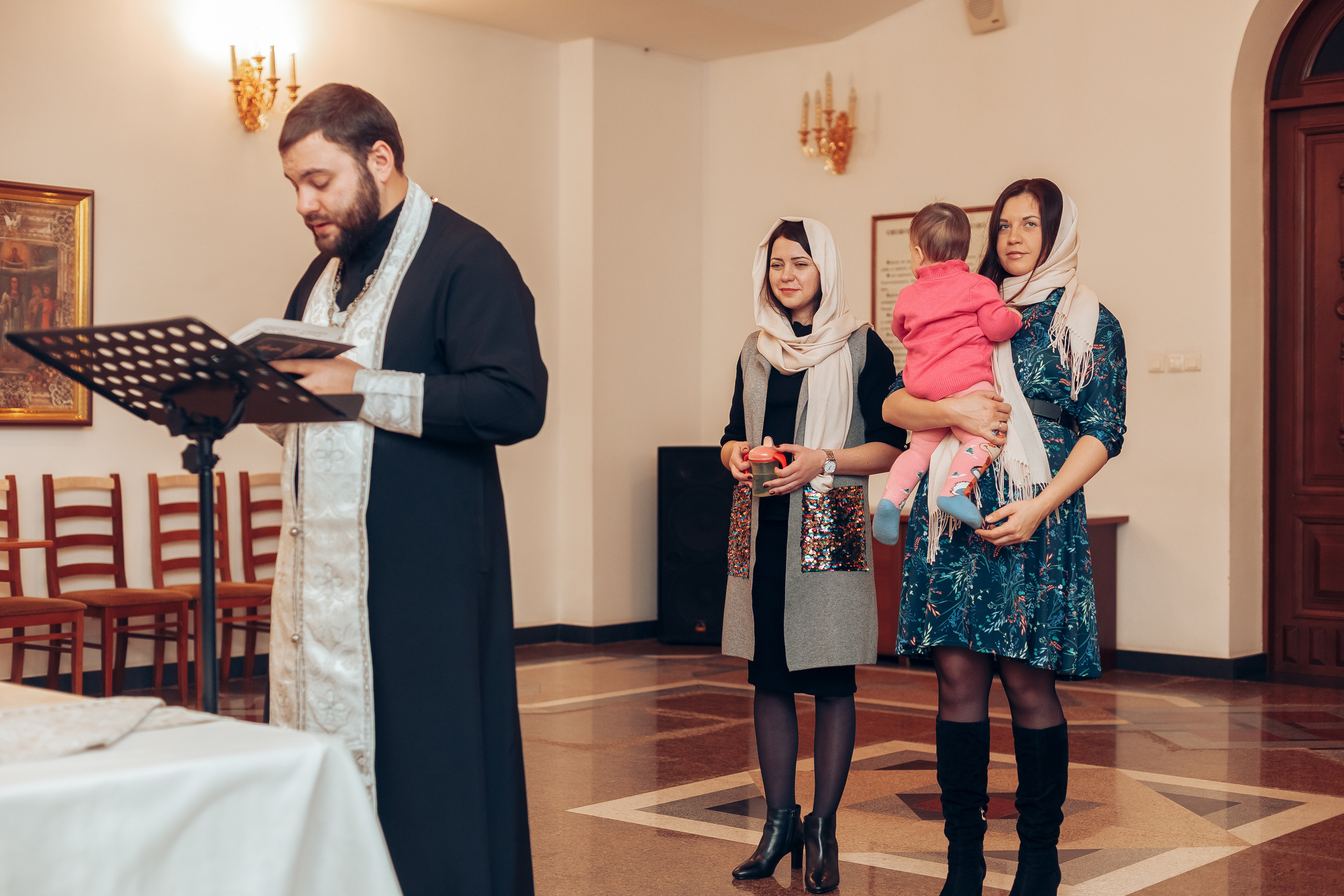 Крещение Елизаветы. Свадебный фотограф в Краснодаре Николай Крауз
