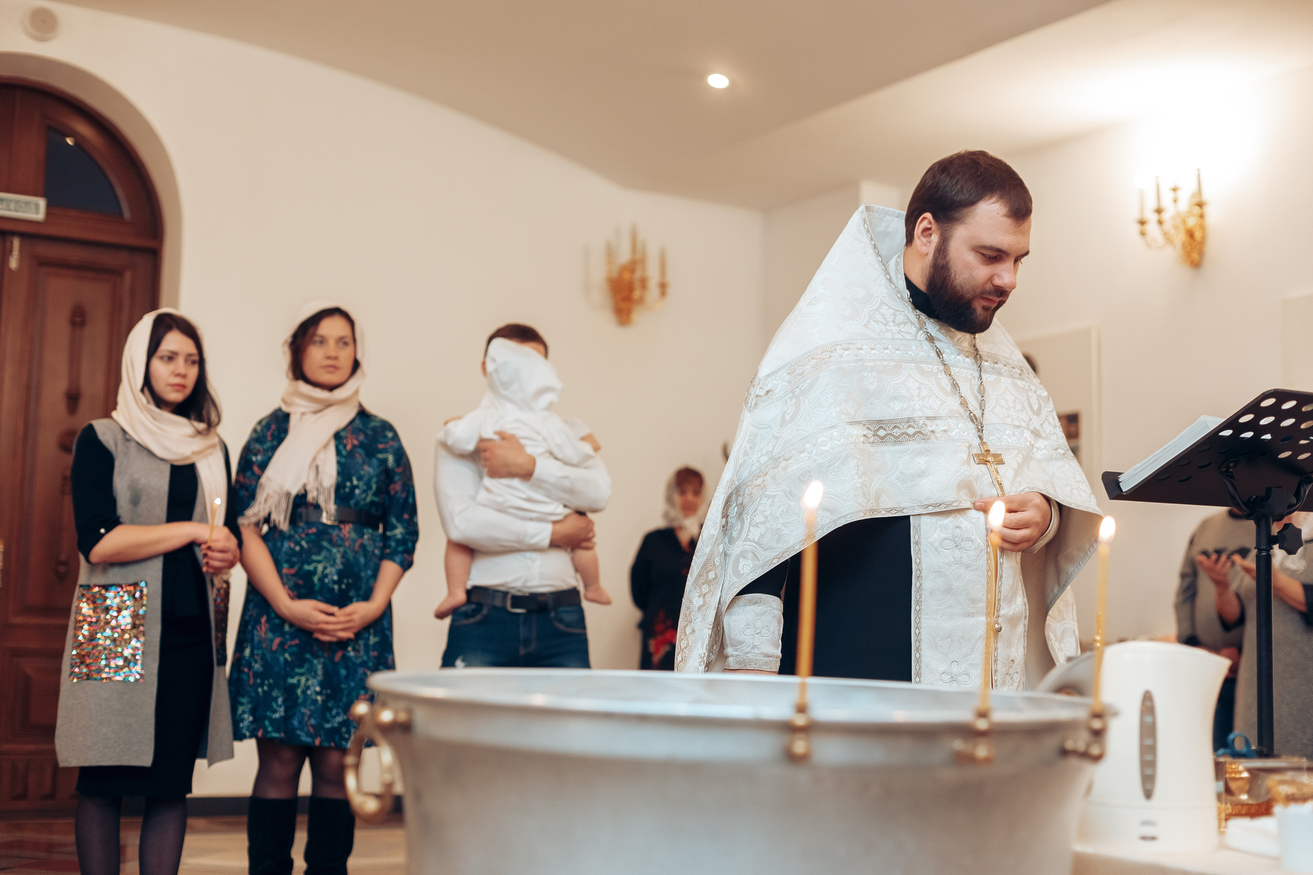 Крещение Елизаветы. Свадебный фотограф в Краснодаре Николай Крауз