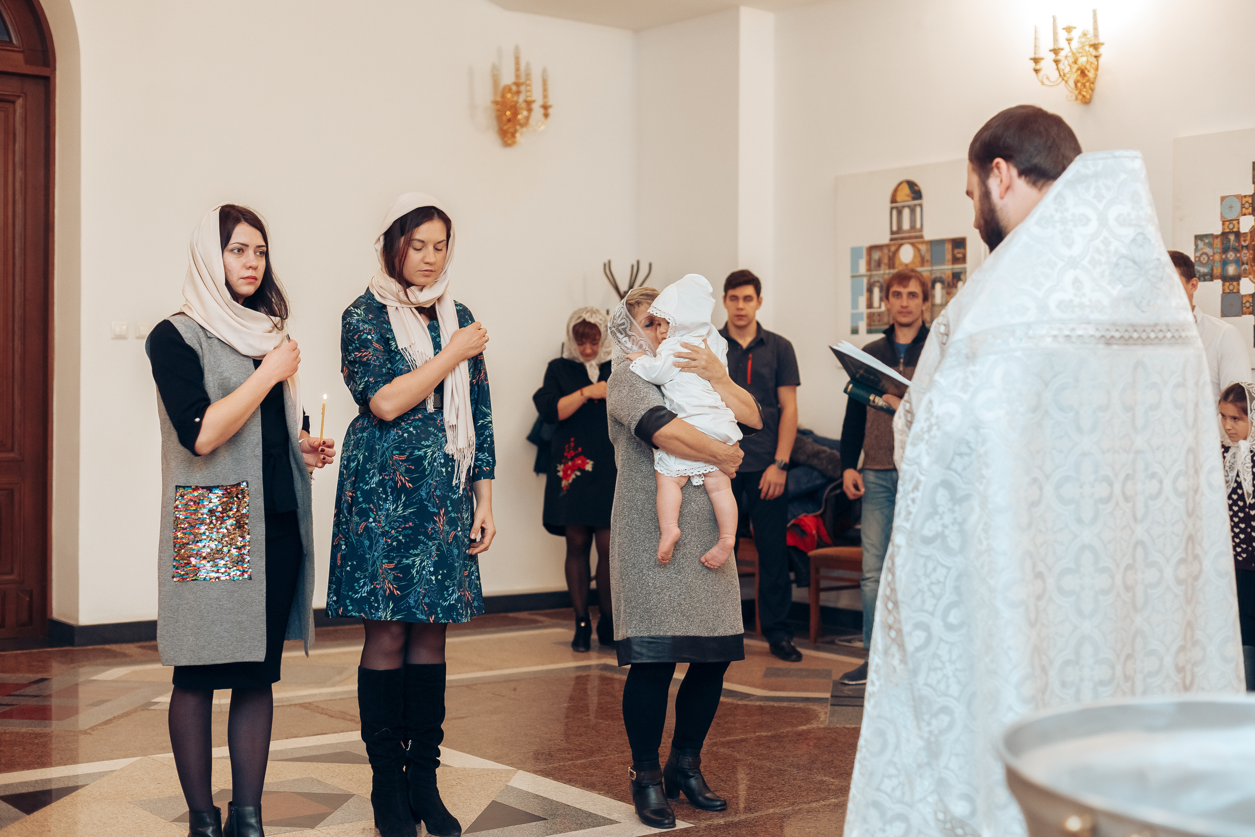 Крещение Елизаветы. Свадебный фотограф в Краснодаре Николай Крауз