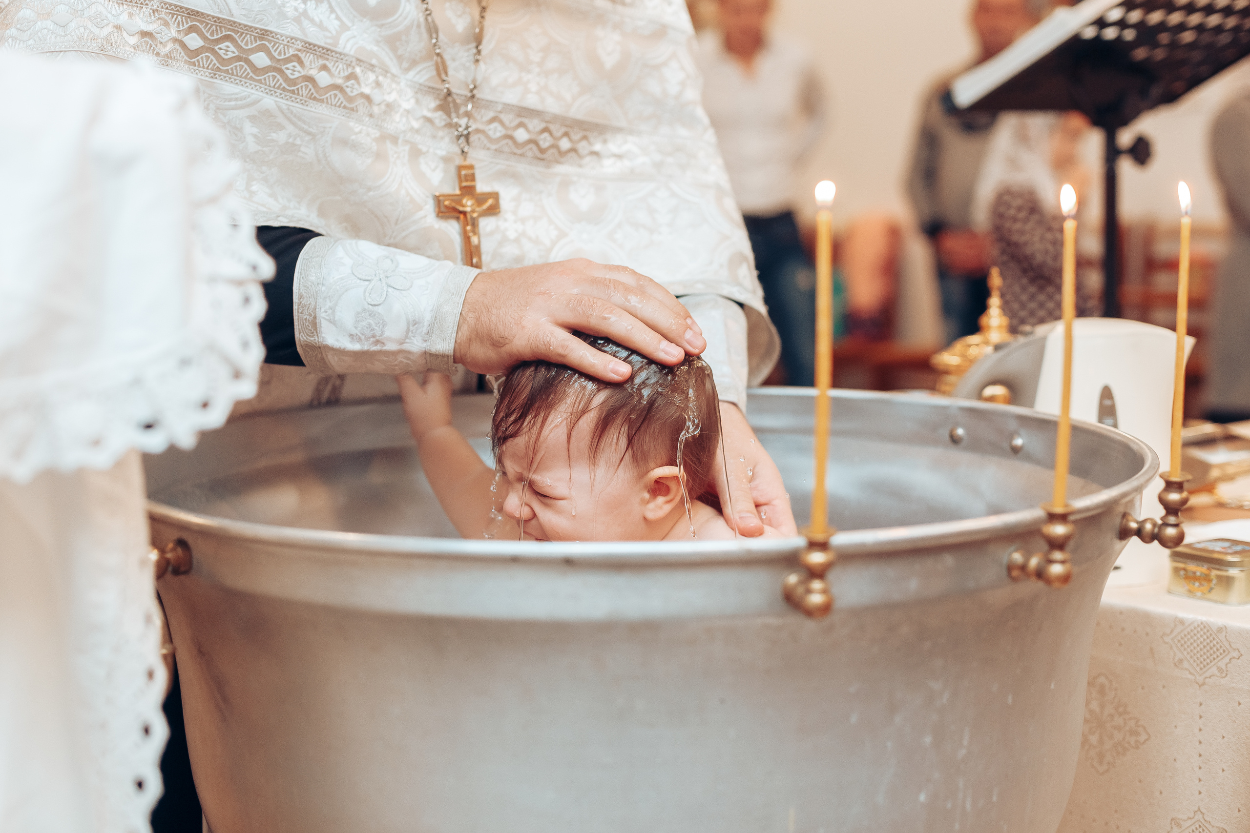 Крещение Елизаветы. Свадебный фотограф в Краснодаре Николай Крауз