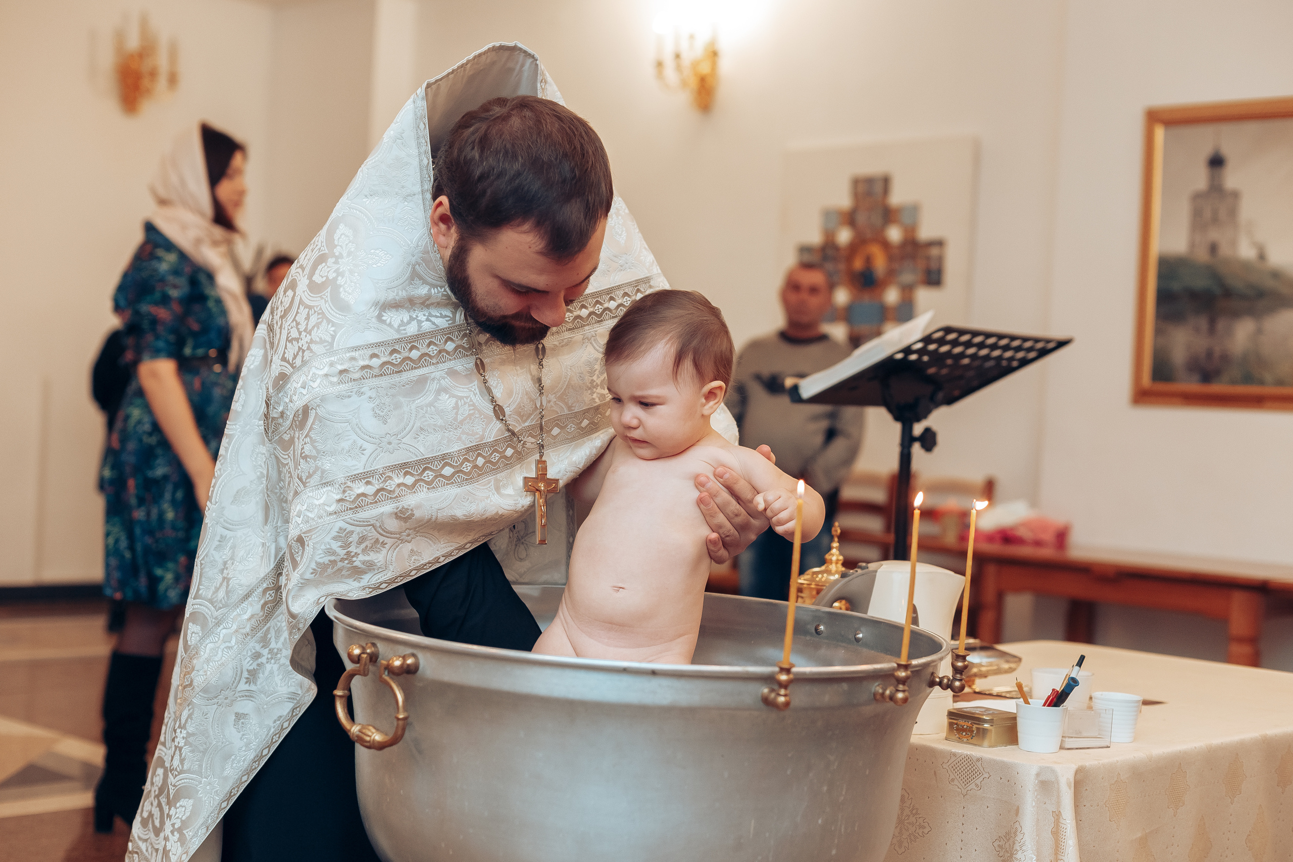 Крещение Елизаветы. Свадебный фотограф в Краснодаре Николай Крауз