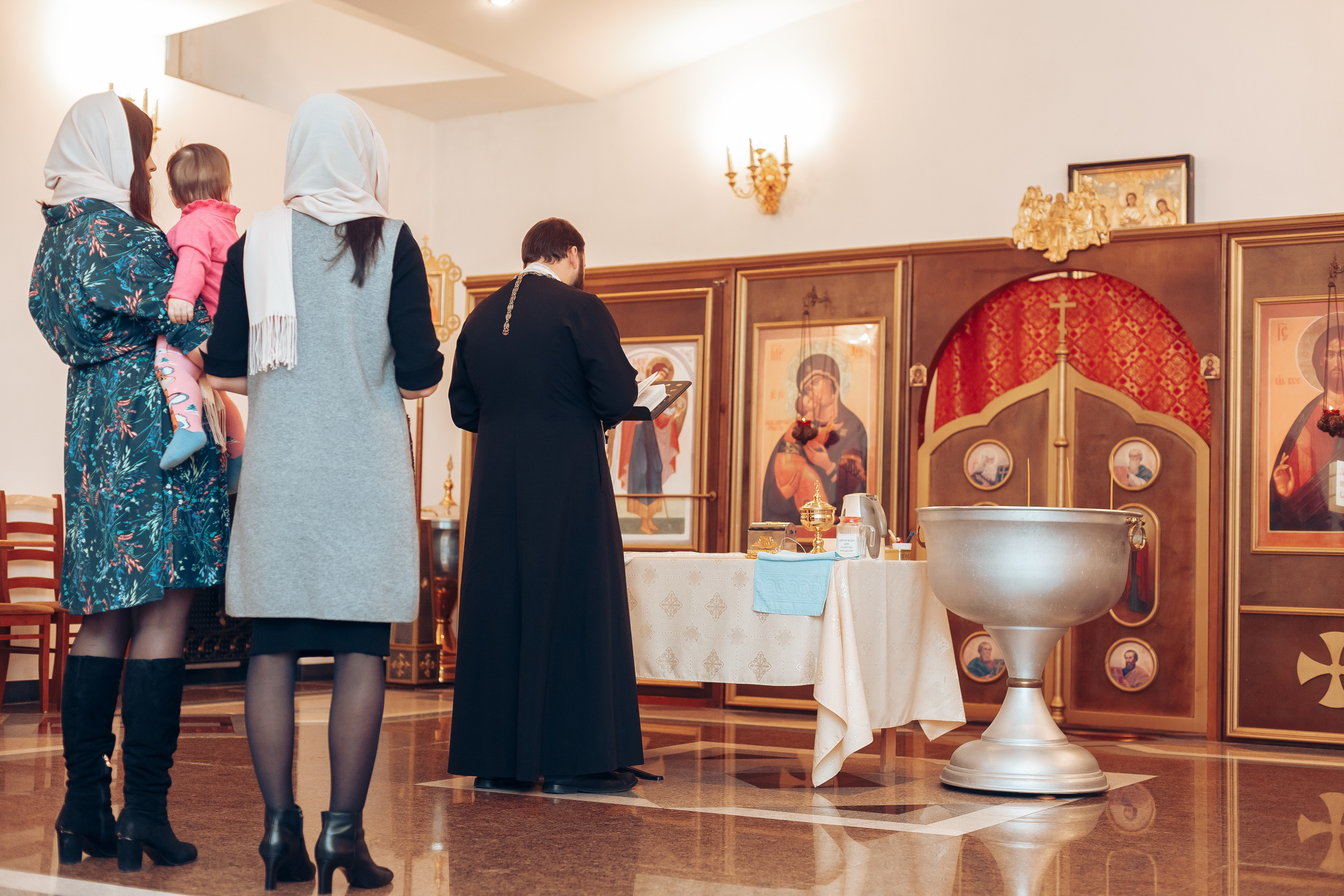 Крещение Елизаветы. Свадебный фотограф в Краснодаре Николай Крауз