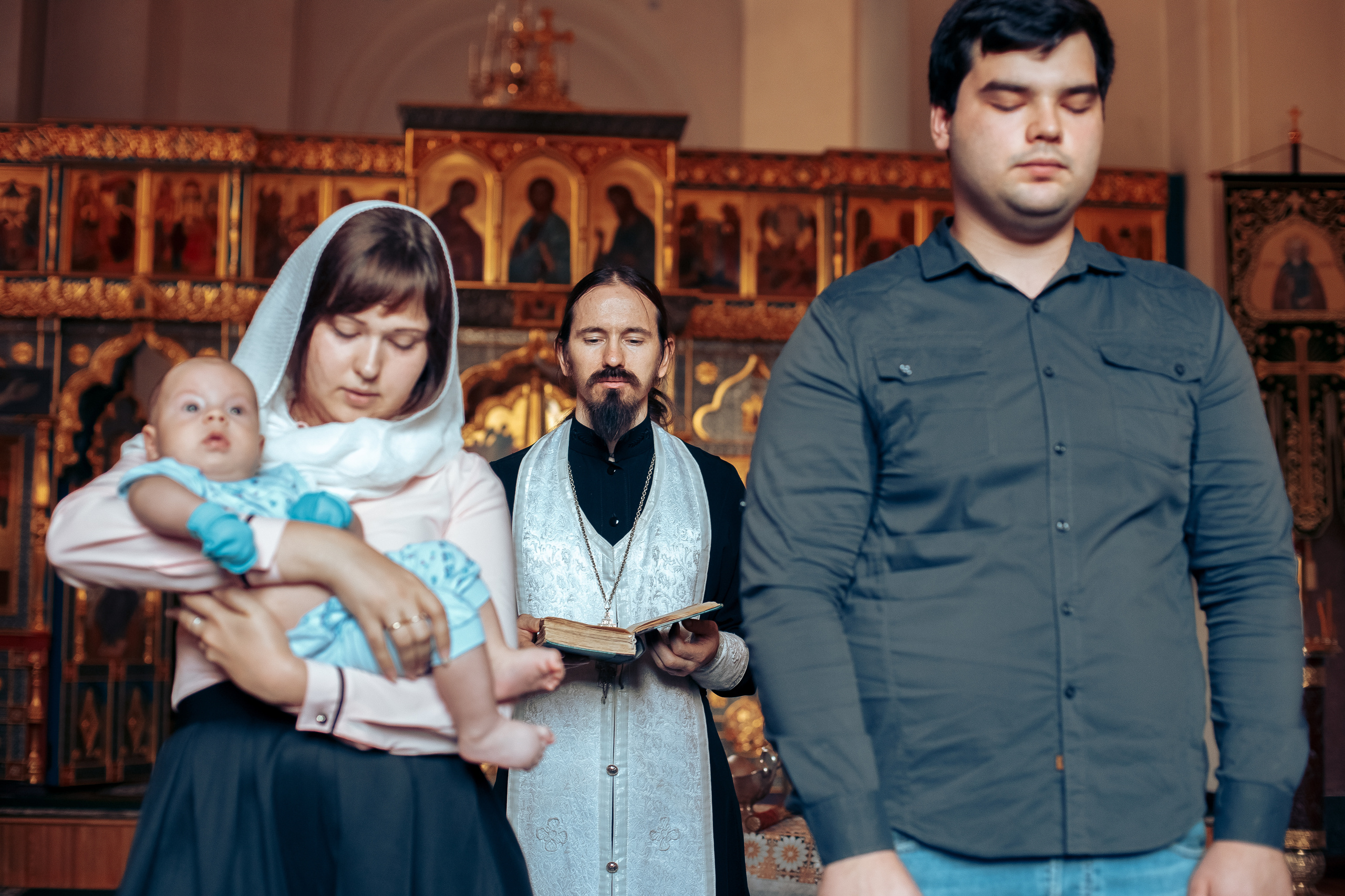 Крещение Кирилла. Свадебный фотограф в Краснодаре Николай Крауз