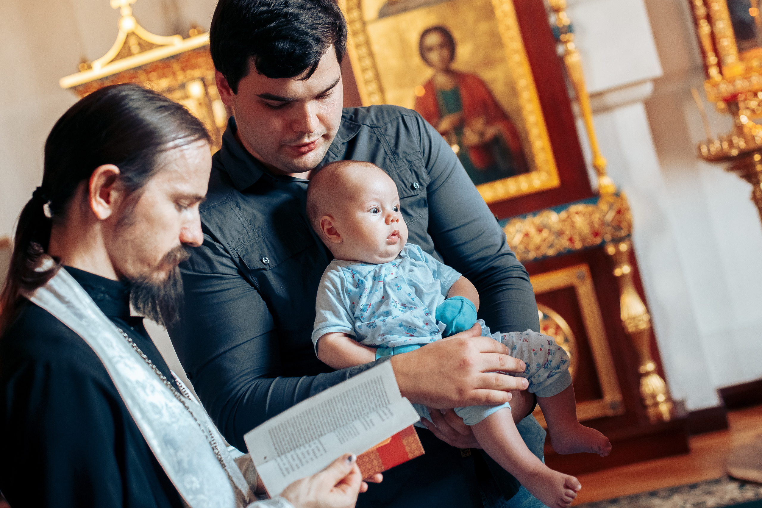 Крещение Кирилла. Свадебный фотограф в Краснодаре Николай Крауз