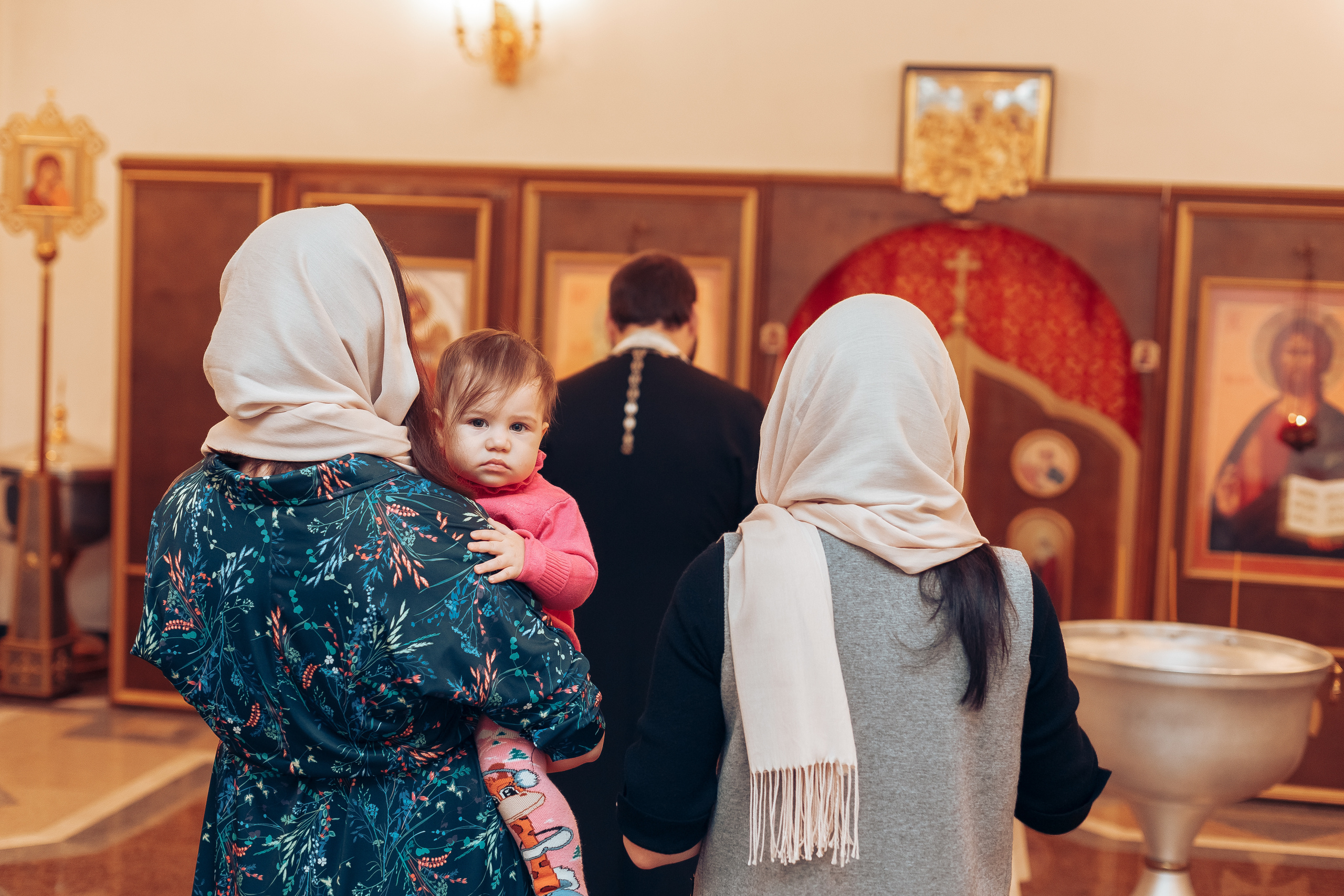 Крещение Елизаветы. Свадебный фотограф в Краснодаре Николай Крауз