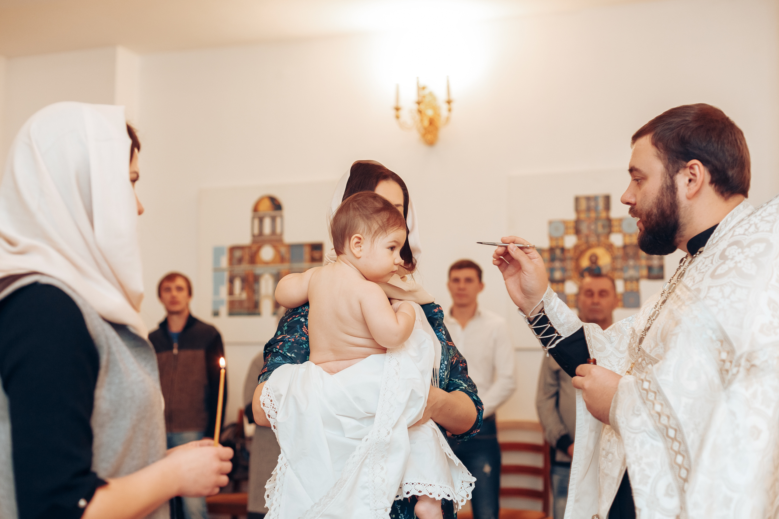 Крещение Елизаветы. Свадебный фотограф в Краснодаре Николай Крауз