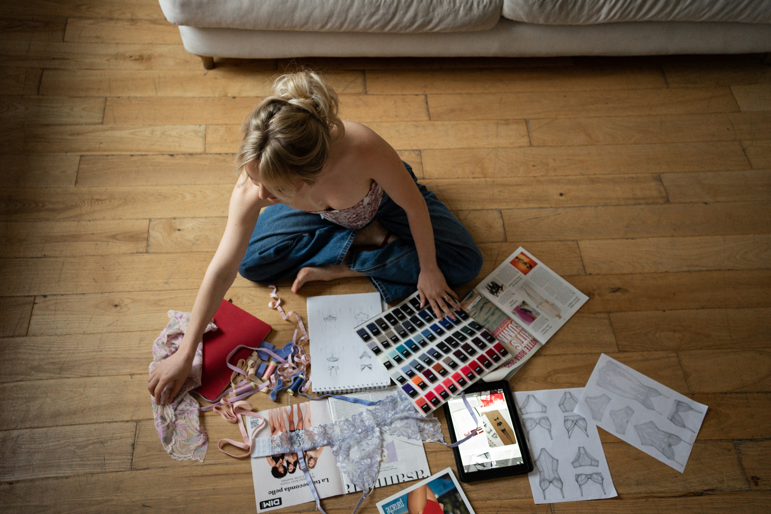 Анна дизайнер одежды. Фотограф Ольга Игорева