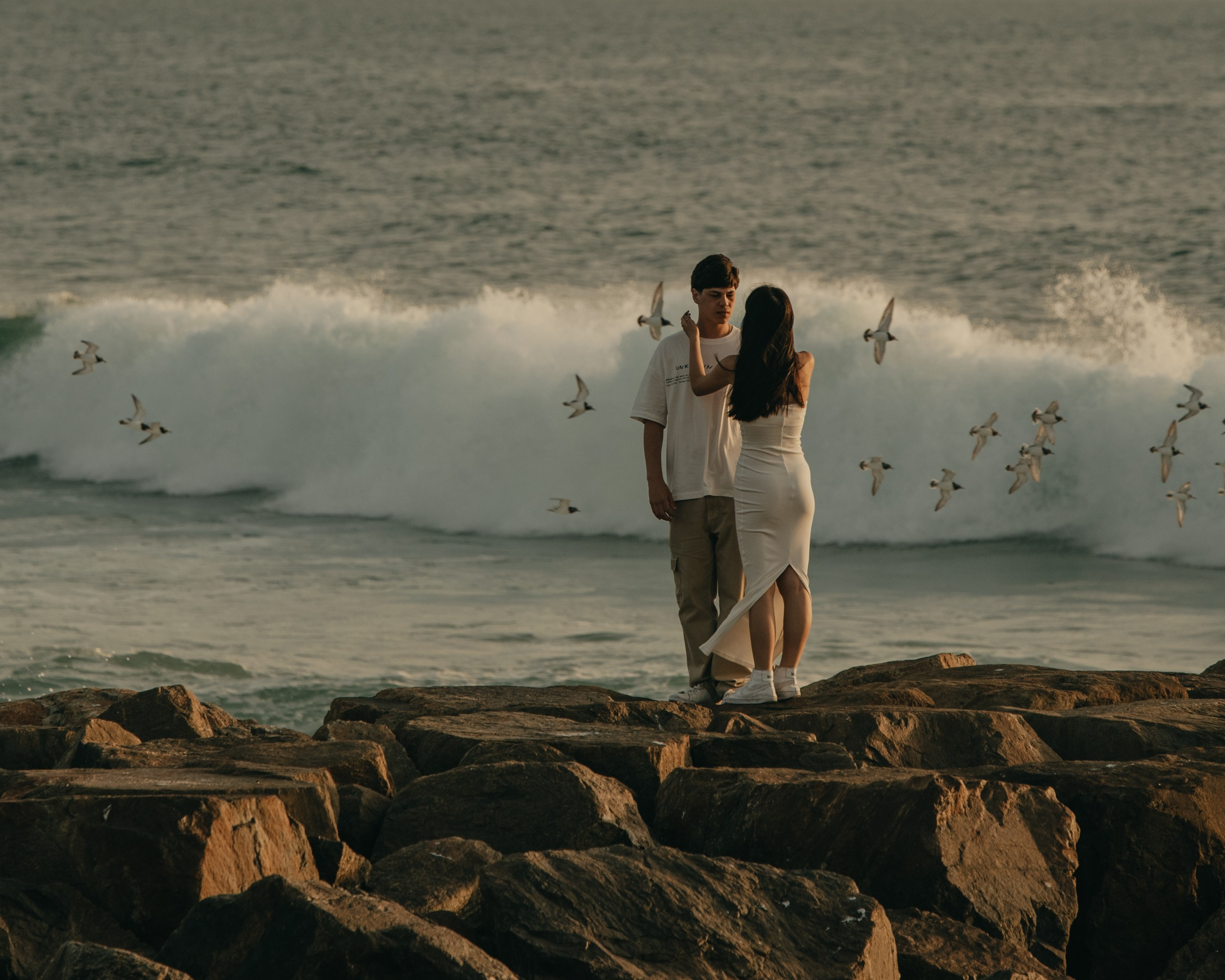 HELENA and PEDRO. Espinho. Anastasiia Antoniuk portrait, family and couple photographer, Portugal