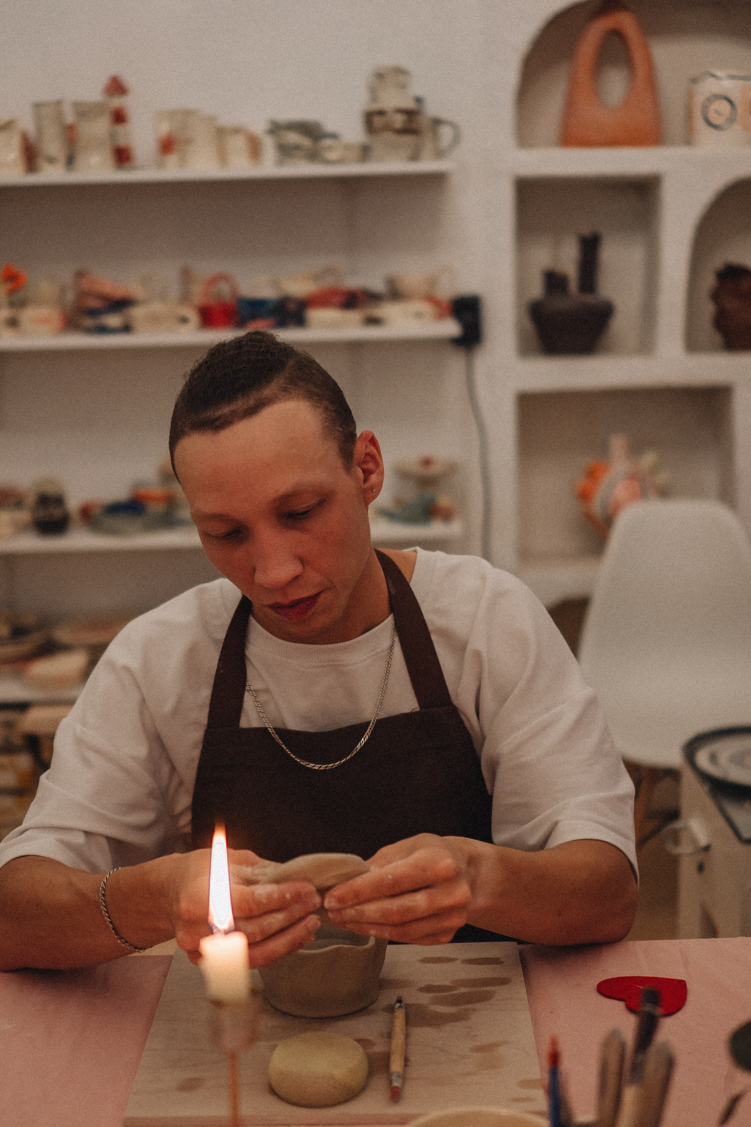 СВИДАНИЕ В ГОНЧАРНОЙ МАСТЕРСКОЙ. Профессиональный фотограф, Санкт-Петербург — Виктория Богомолова