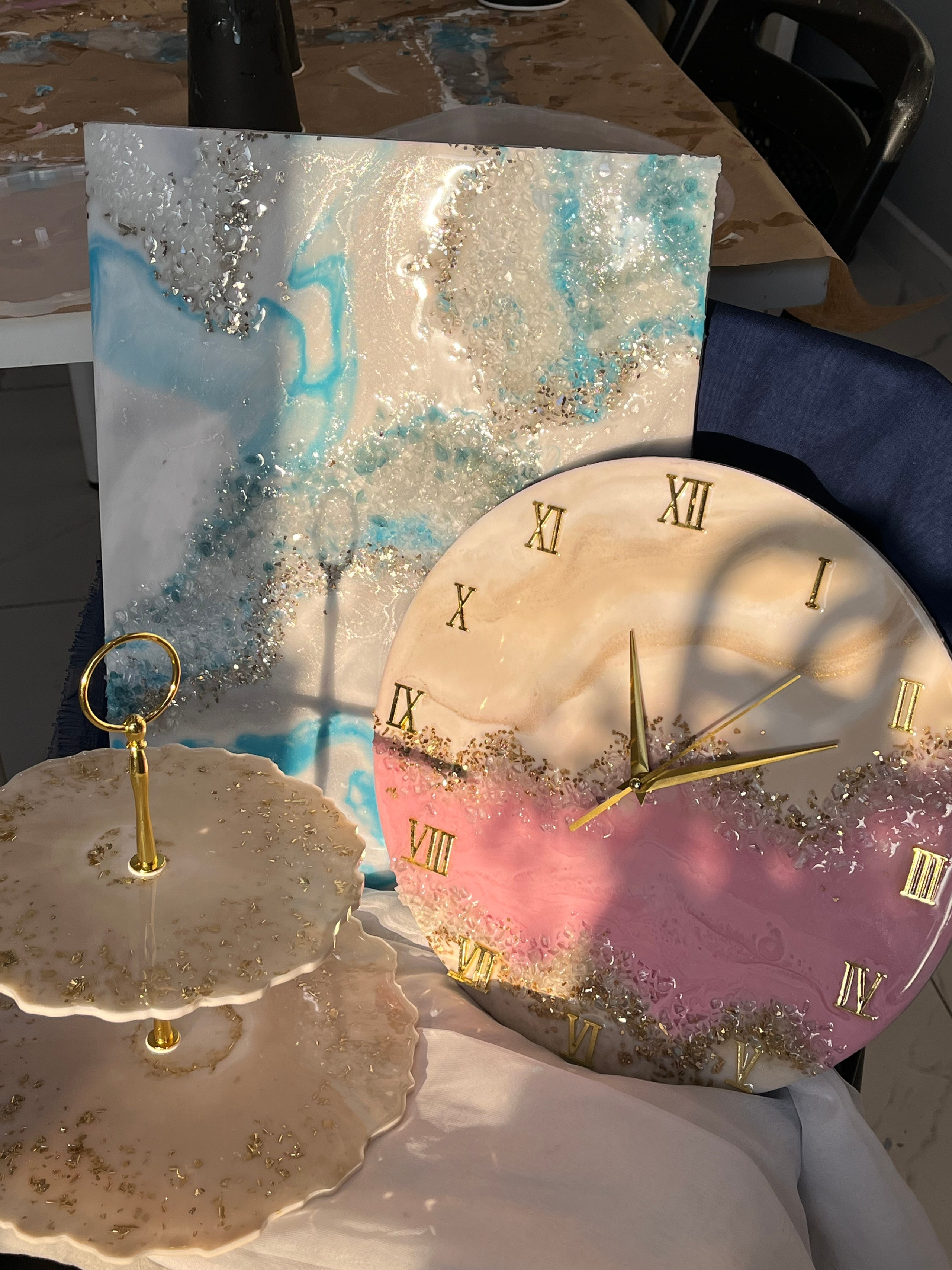 Мастер-класс. Эпоксидная смола. Художник-преподаватель Диляра Хабибуллина