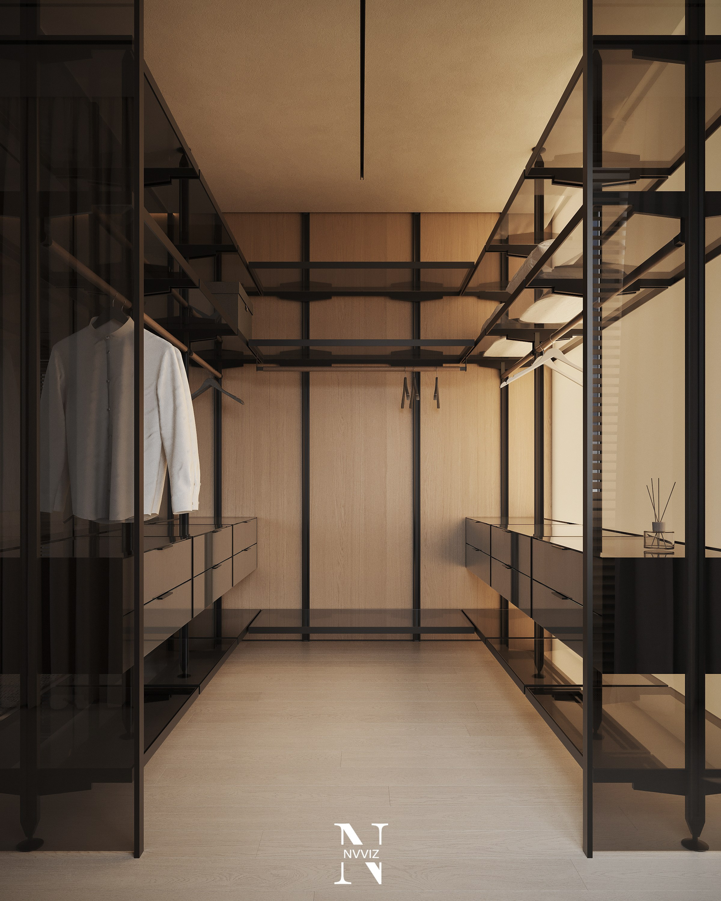 ЖК LINEA (Bedroom). Никифоров Влад — 3d artist