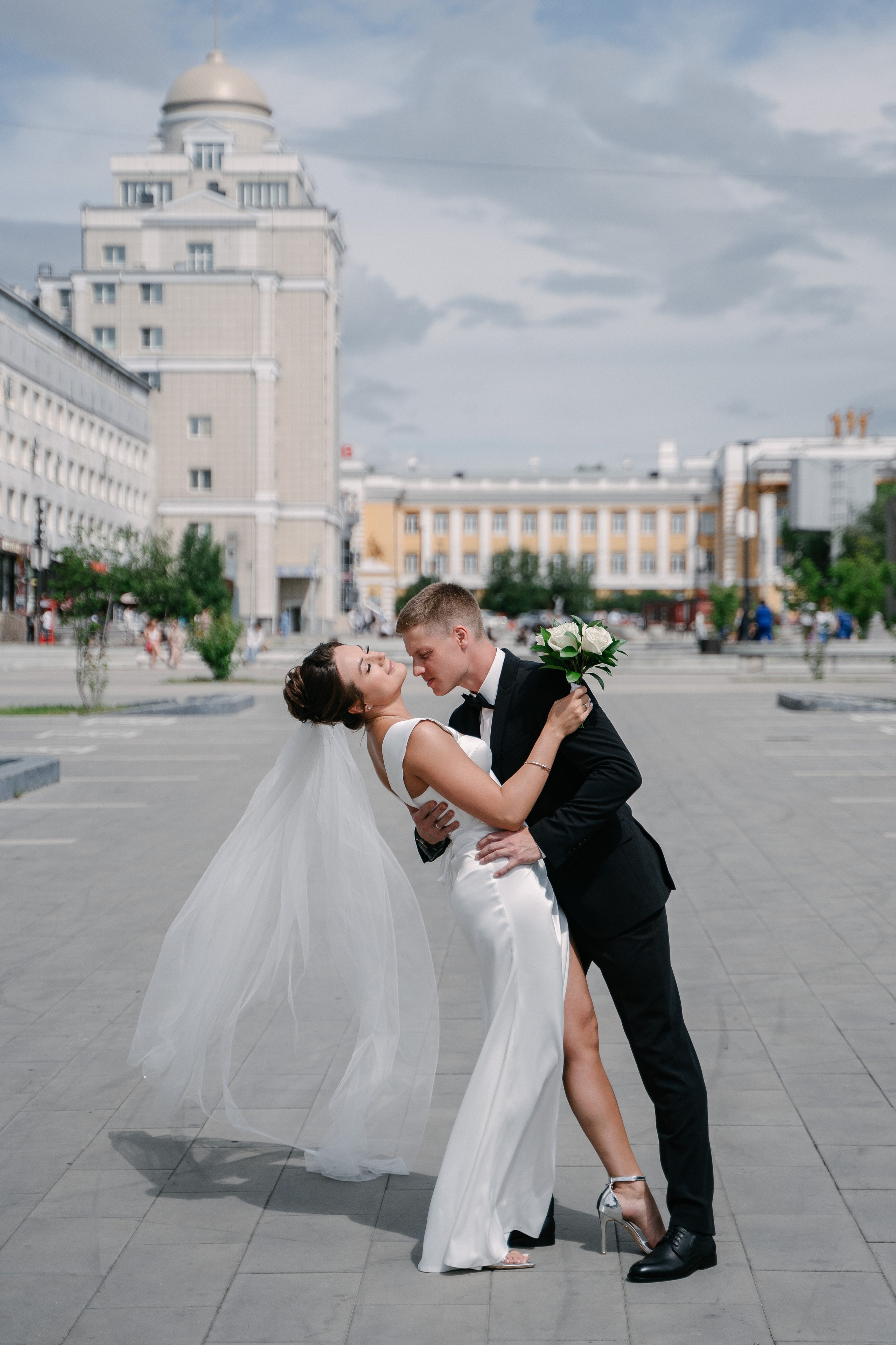 Леонид и Екатерина. Свадебная прогулка. Фотограф Чита. Индивидуальные портреты, LoveStory, свадьбы