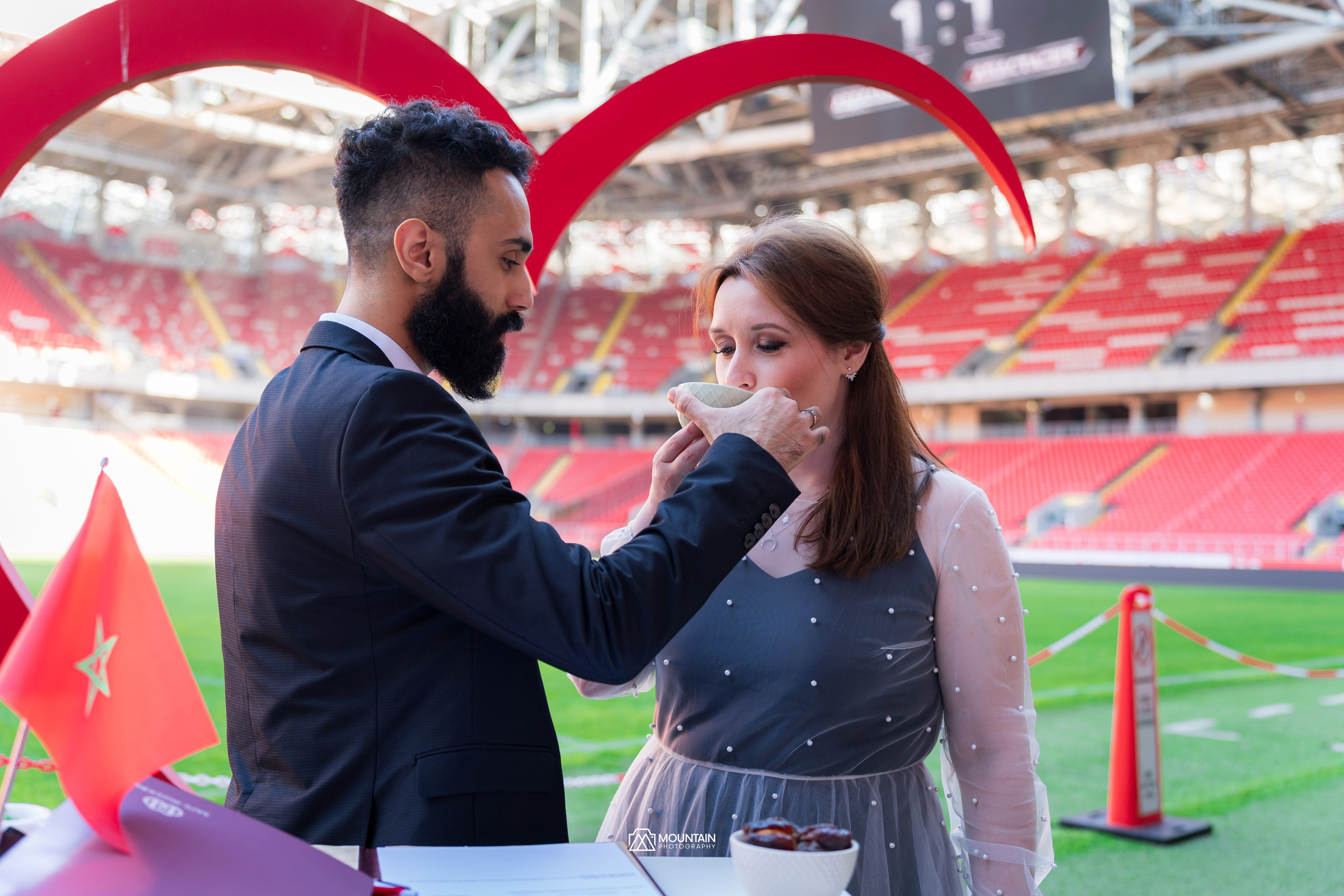 Abdelhalim and Anastasia. Photographer based in moscow Peter Tchana