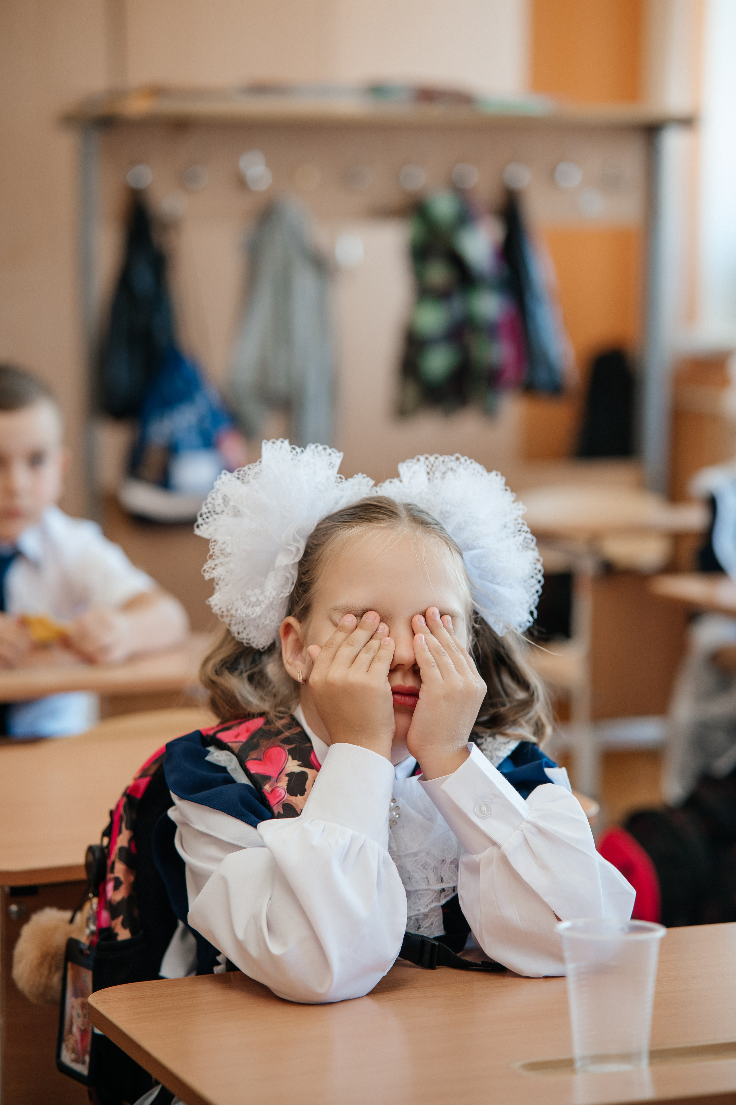 День первоклассника. Школьный фотограф в Валуйках. Фотосессии для выпускников и изготовление выпускных альбомов в городе Валуйки и в Белгородской области