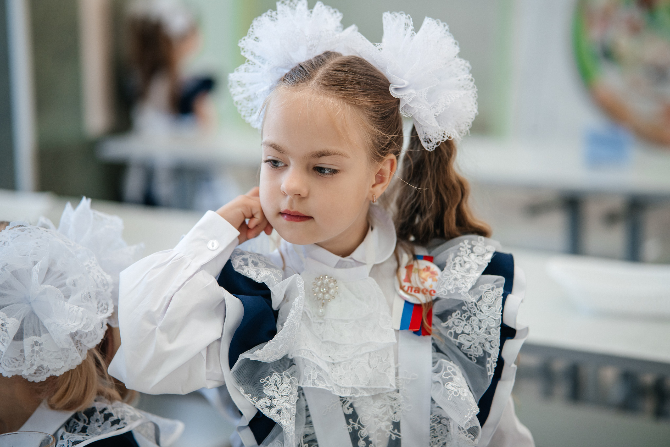 День первоклассника. Школьный фотограф в Валуйках. Фотосессии для выпускников и изготовление выпускных альбомов в городе Валуйки и в Белгородской области