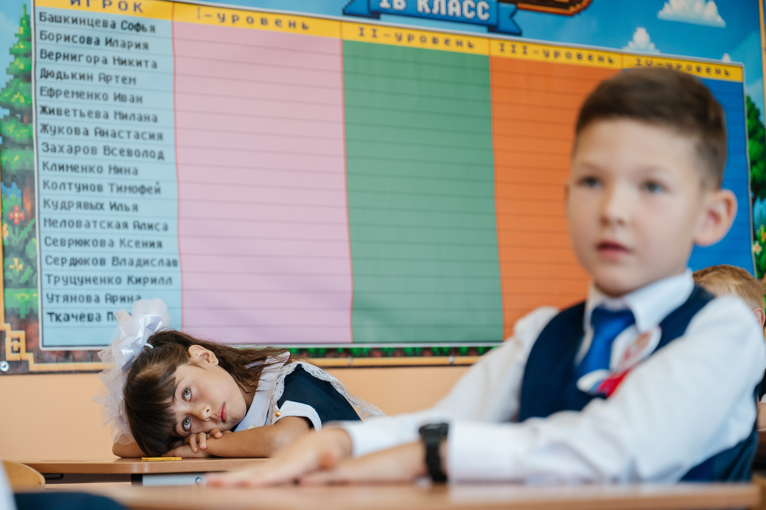 День первоклассника. Школьный фотограф в Валуйках. Фотосессии для выпускников и изготовление выпускных альбомов в городе Валуйки и в Белгородской области