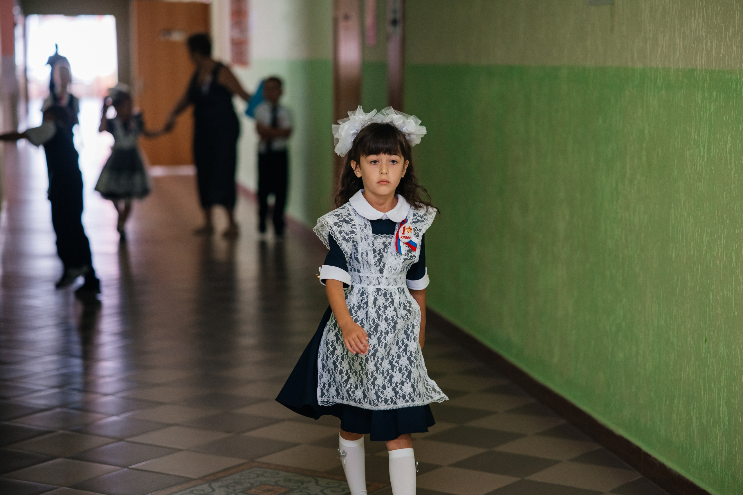 День первоклассника. Школьный фотограф в Валуйках. Фотосессии для выпускников и изготовление выпускных альбомов в городе Валуйки и в Белгородской области