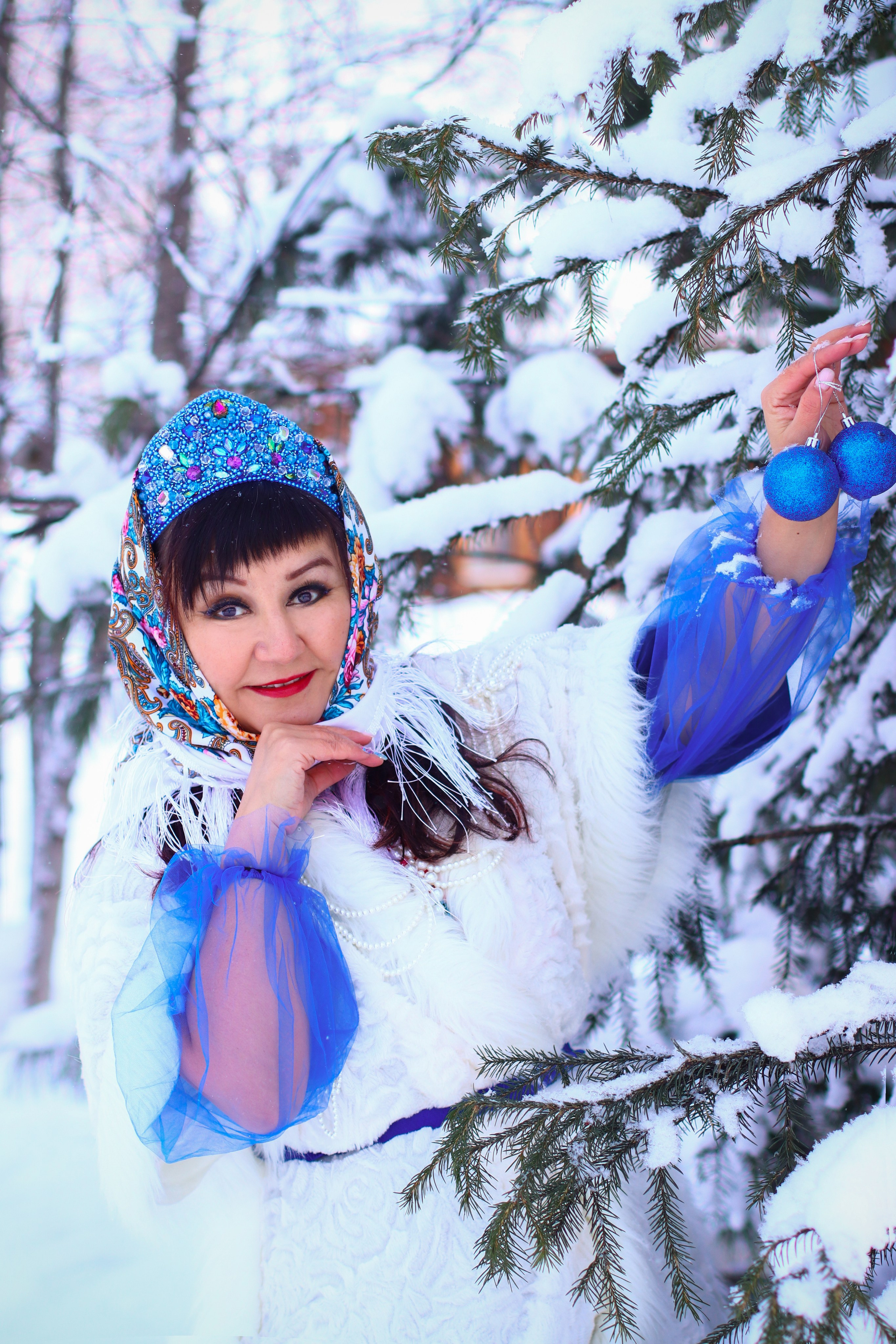 С белым псом. Фотограф в Сургуте Брызгунова Анастасия