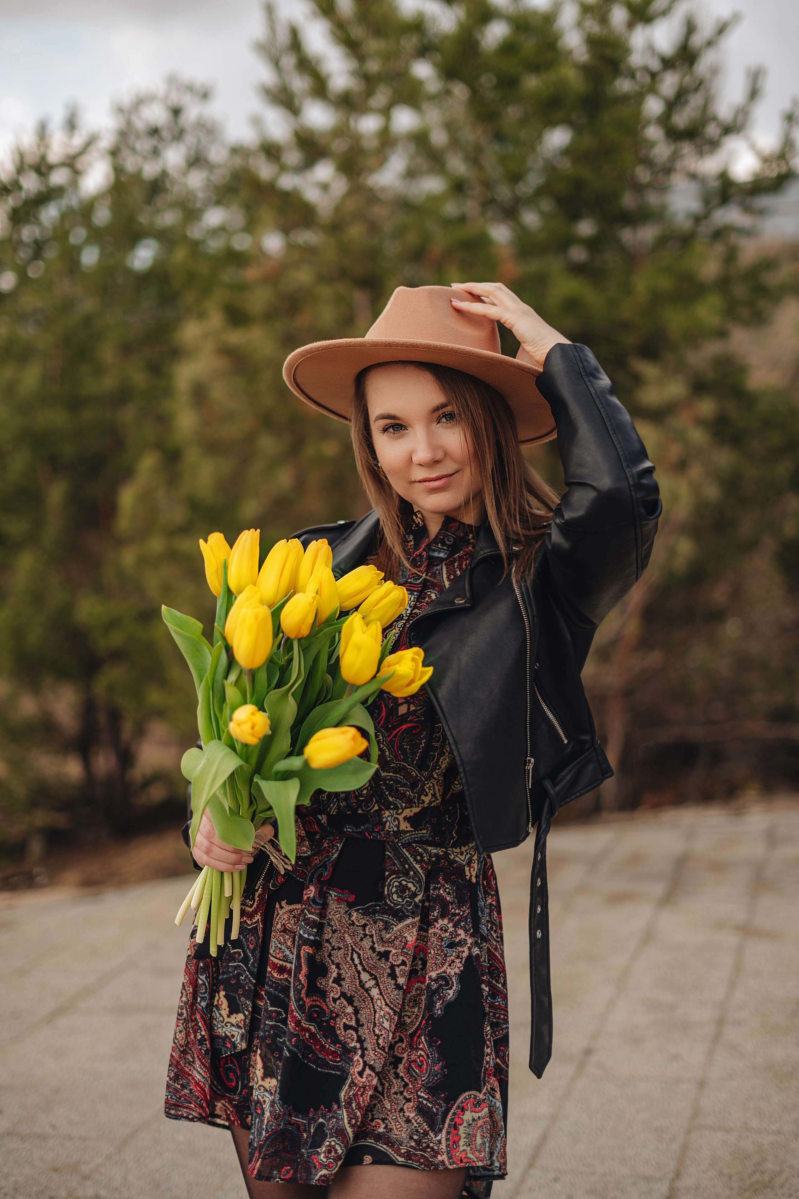 Елена | Съемка с тюльпанами. Фотограф Карина Шмулёва. Воронеж и область
