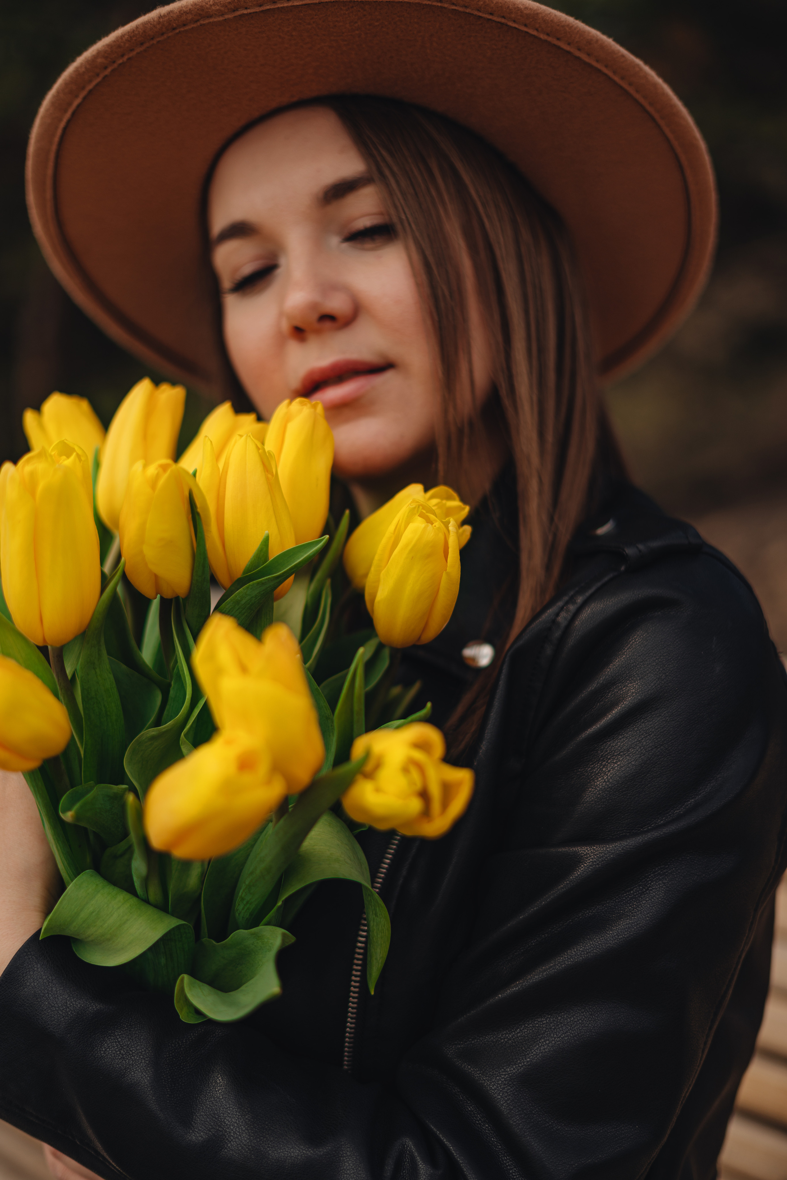 Елена | Съемка с тюльпанами. Фотограф Карина Шмулёва. Воронеж и область