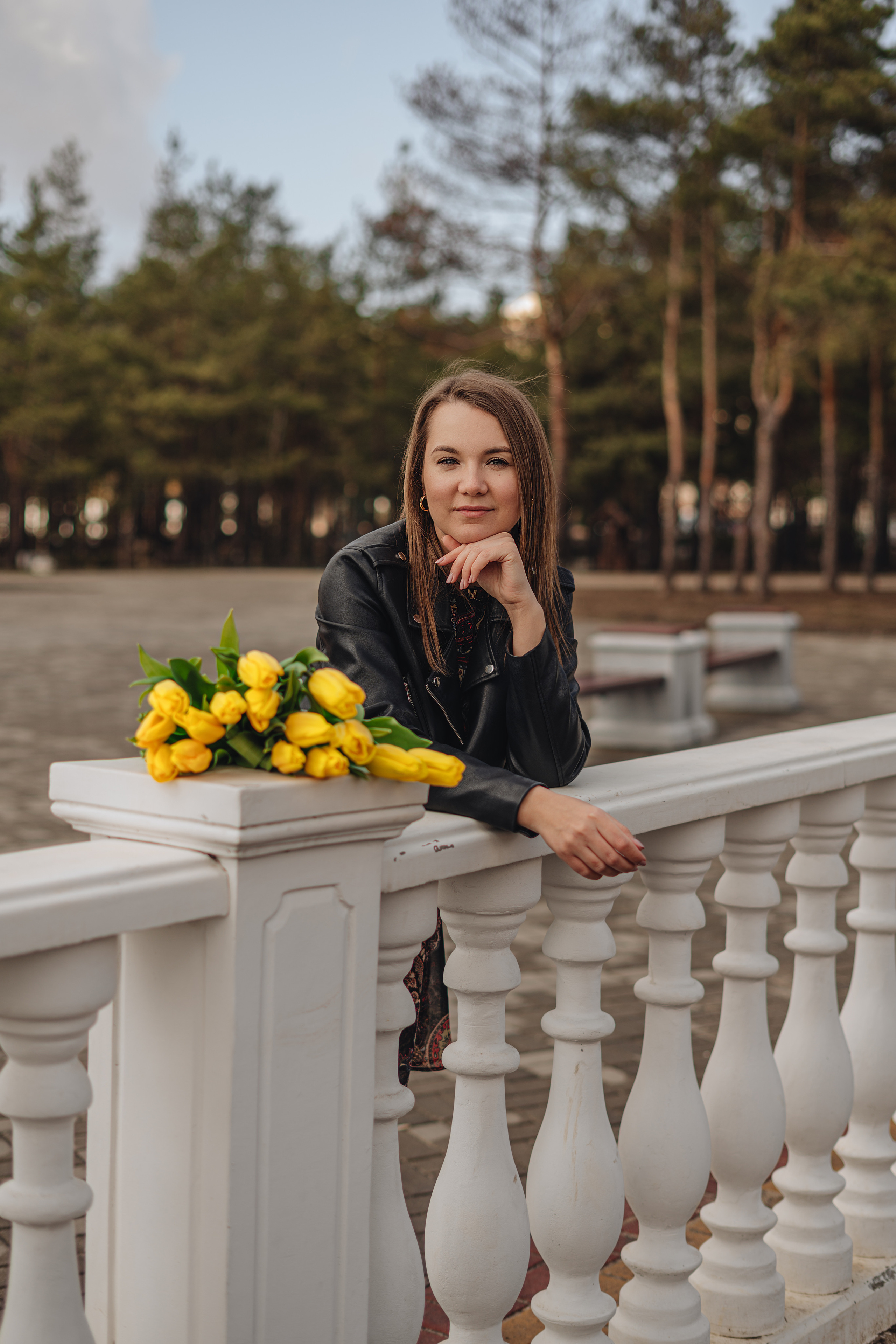 Елена | Съемка с тюльпанами. Фотограф Карина Шмулёва. Воронеж и область