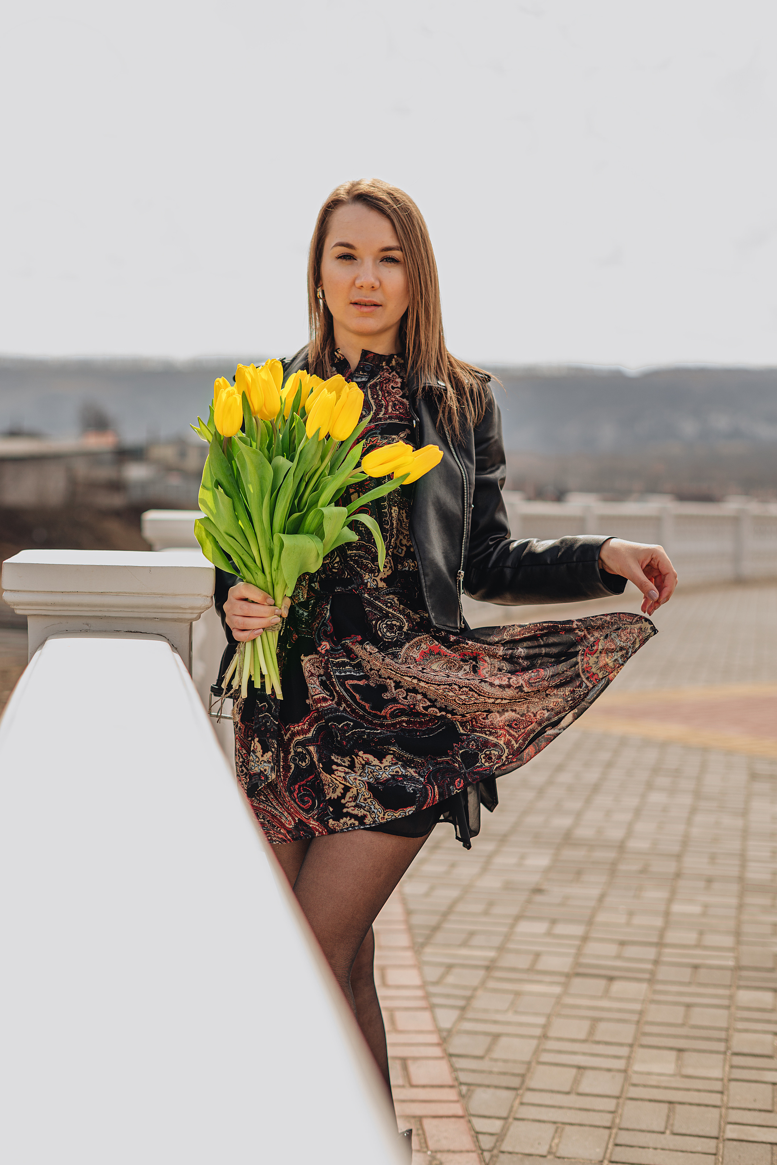 Елена | Съемка с тюльпанами. Фотограф Карина Шмулёва. Воронеж и область