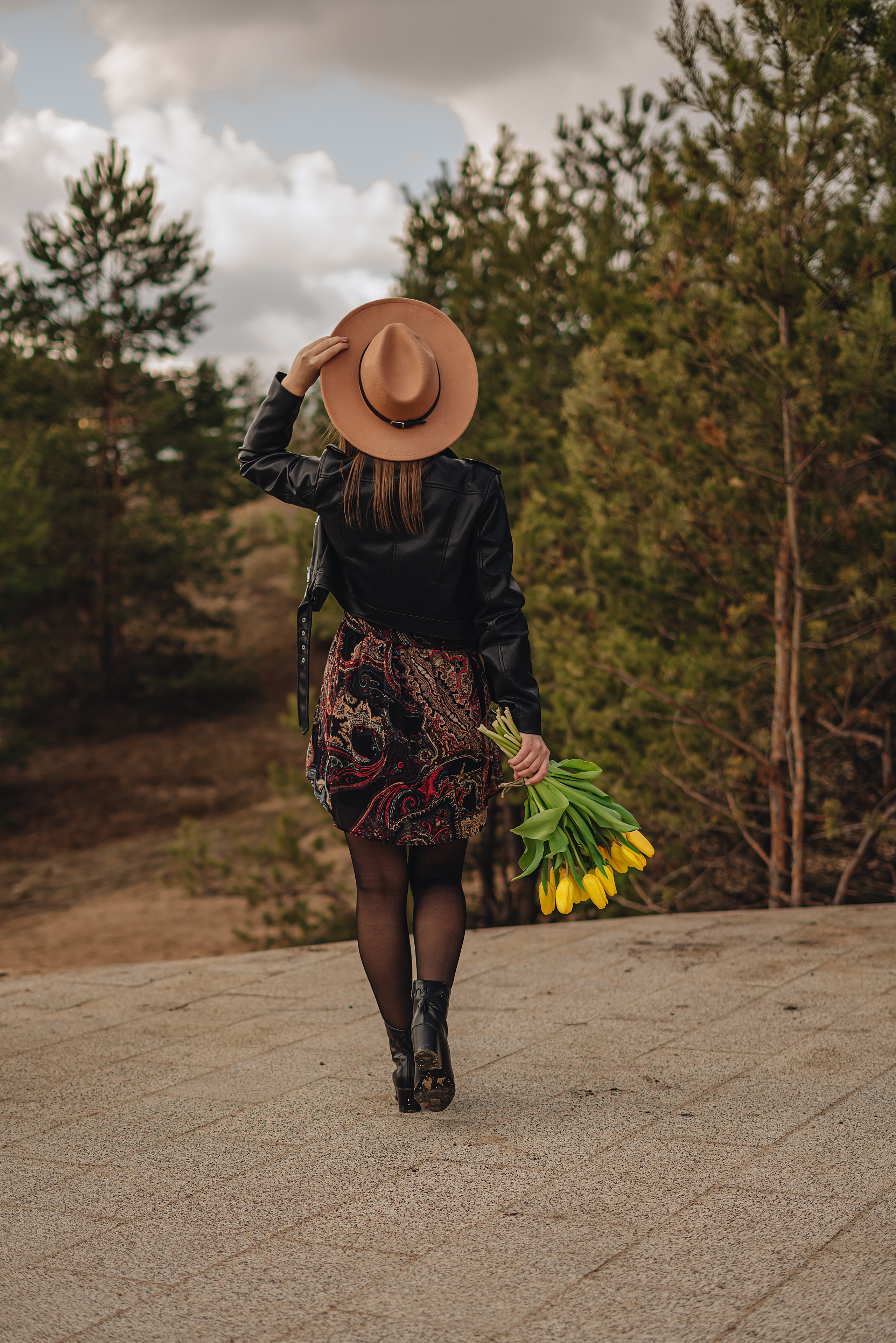 Елена | Съемка с тюльпанами. Фотограф Карина Шмулёва. Воронеж и область