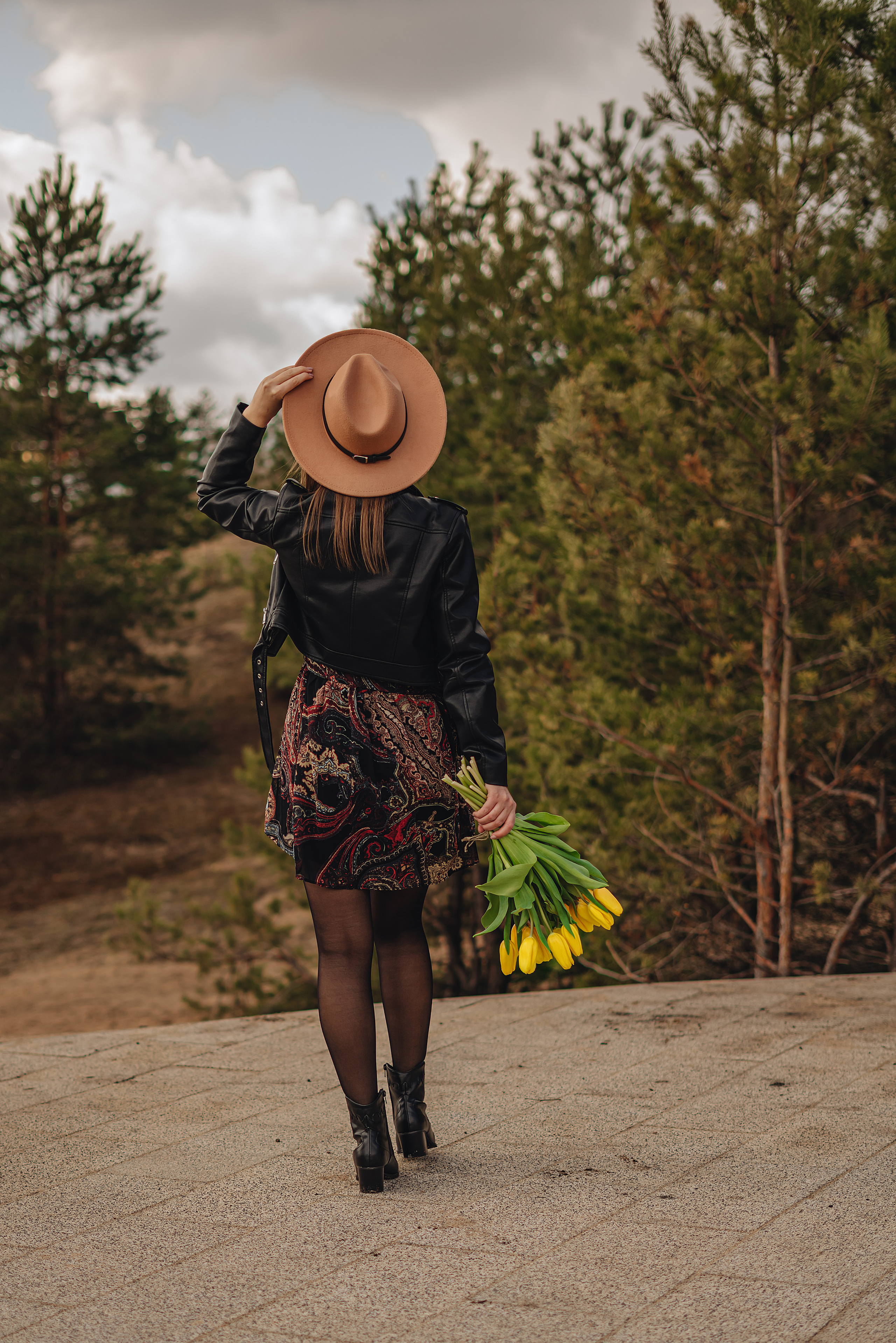 Елена | Съемка с тюльпанами. Фотограф Карина Шмулёва. Воронеж и область