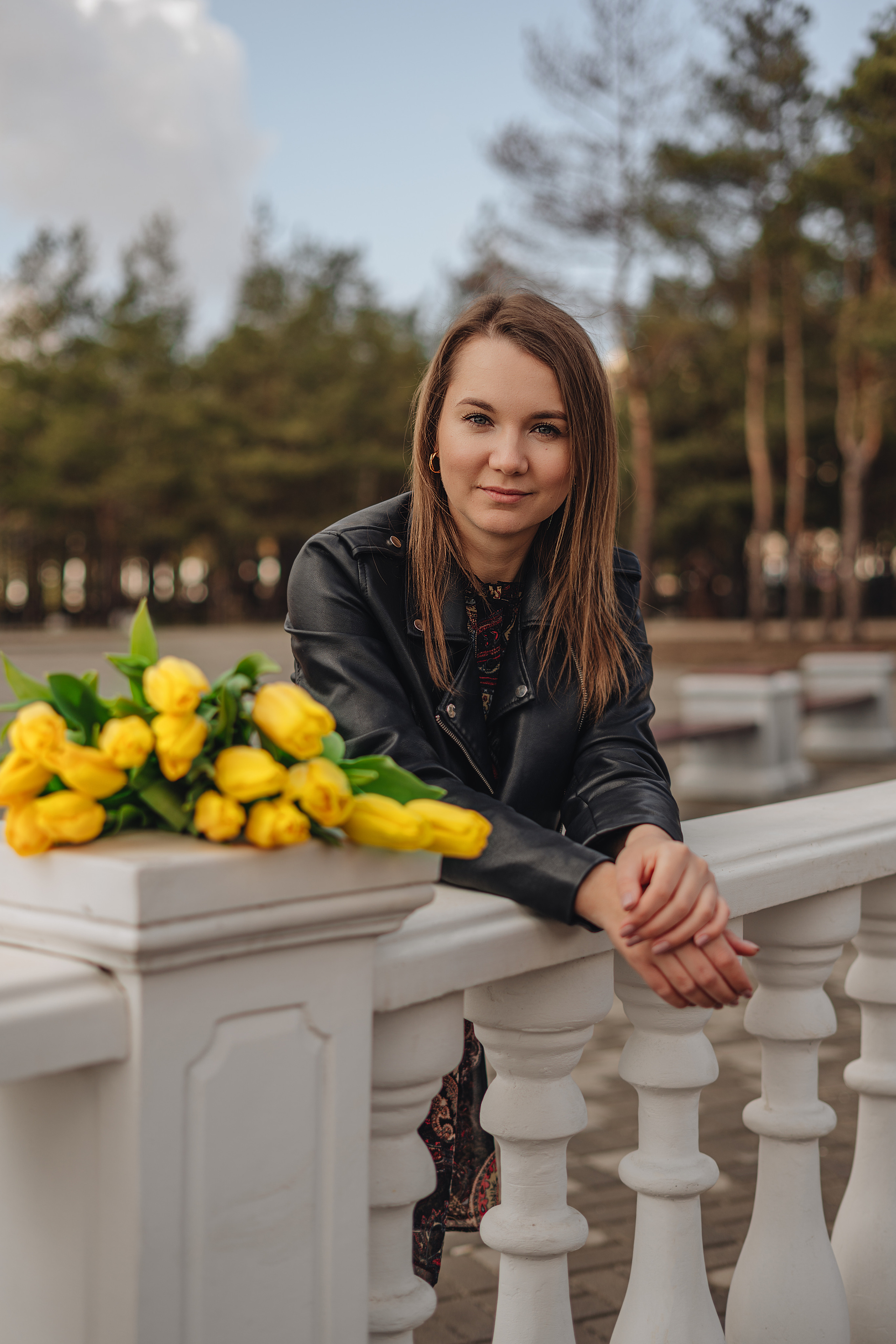 Елена | Съемка с тюльпанами. Фотограф Карина Шмулёва. Воронеж и область